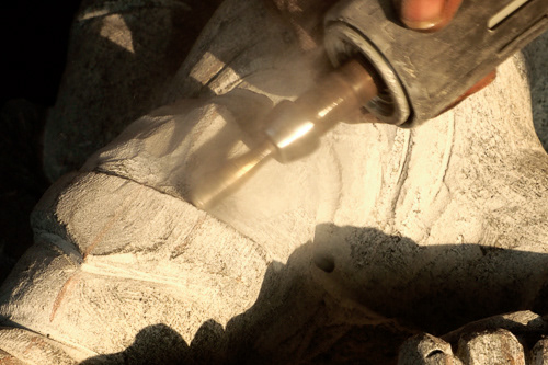 Use of both powered and hand tools
