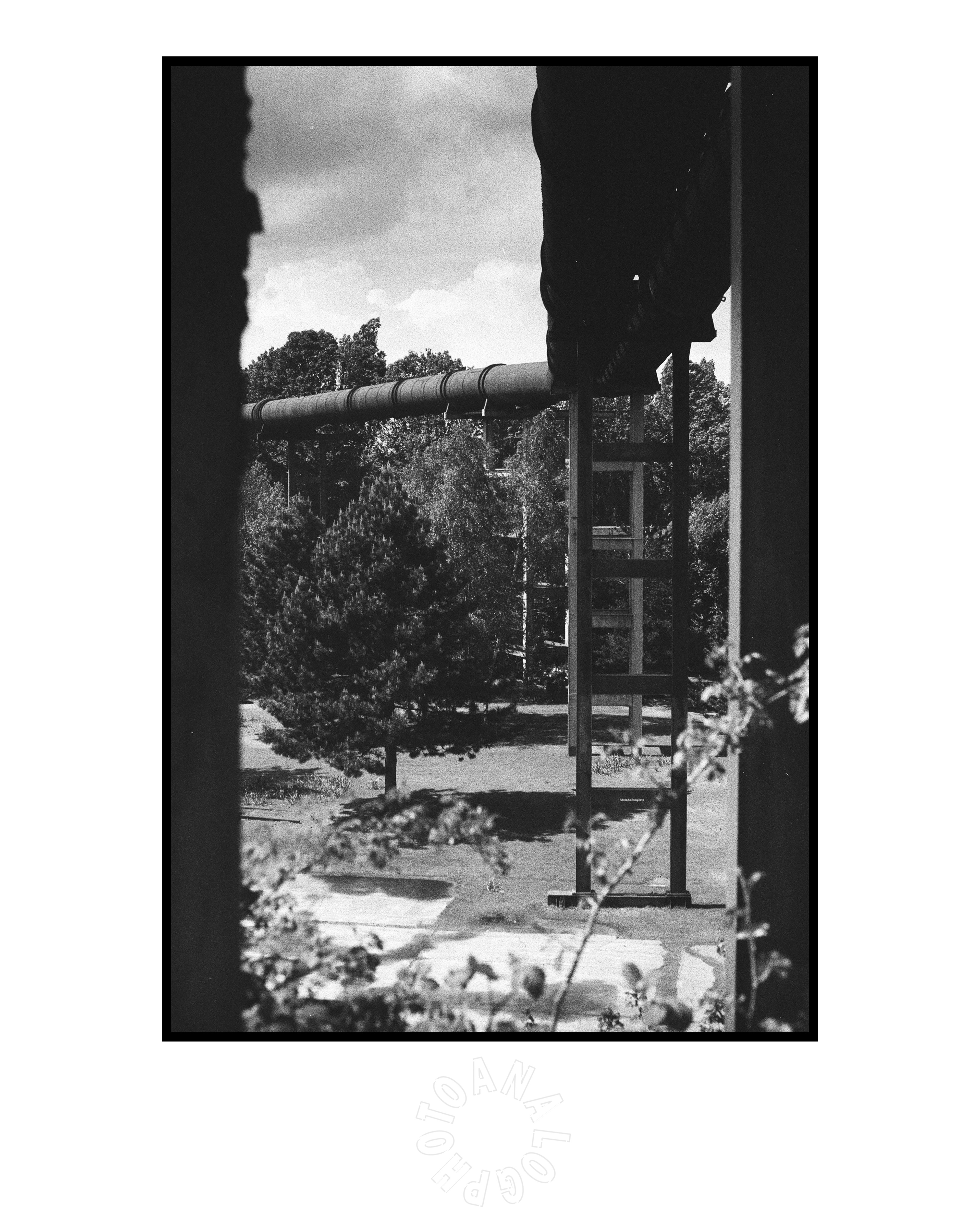 Park 2019, 20x25 Handprinted