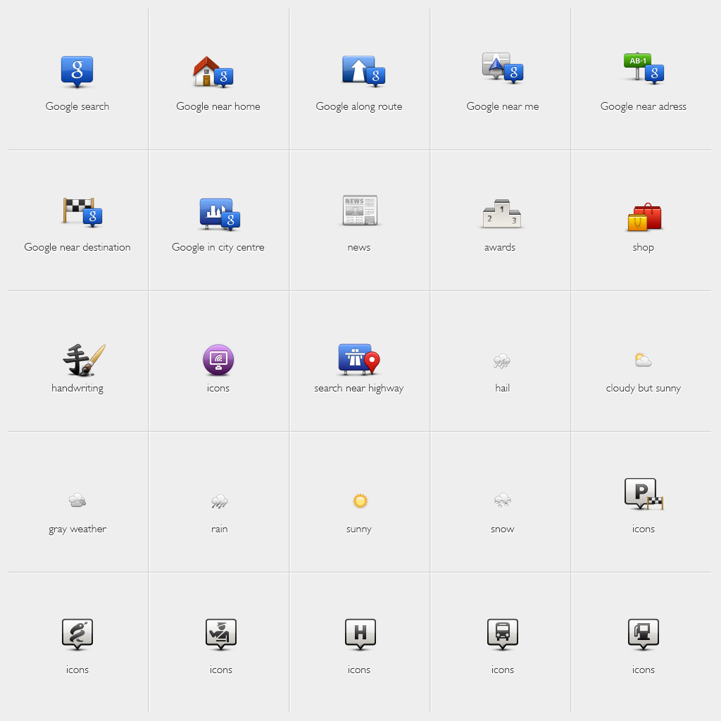 Ivar Brouwer UI 3rdgen TomTom UI & Iconography