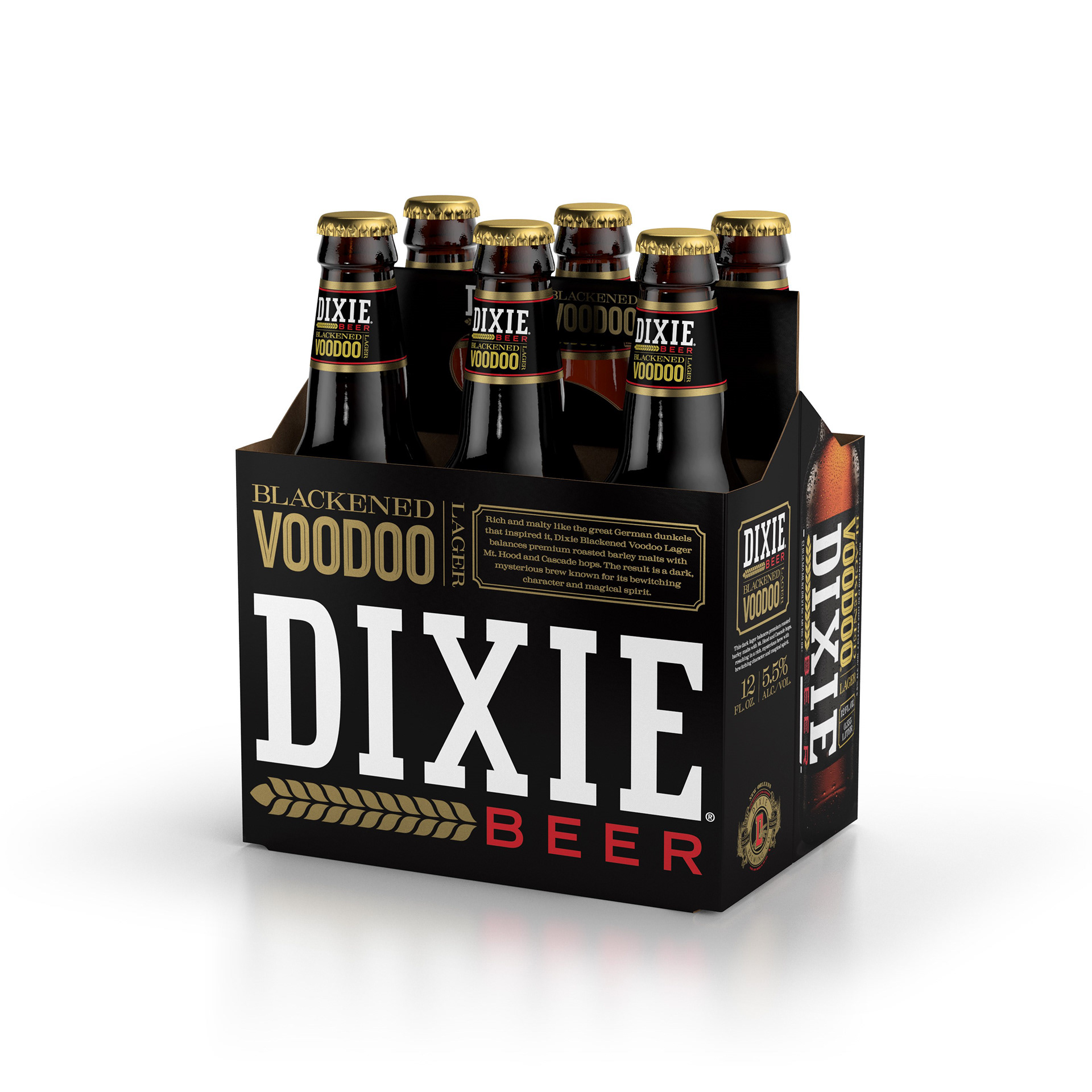 Dixie Blackened Voodoo 6pk Carrier