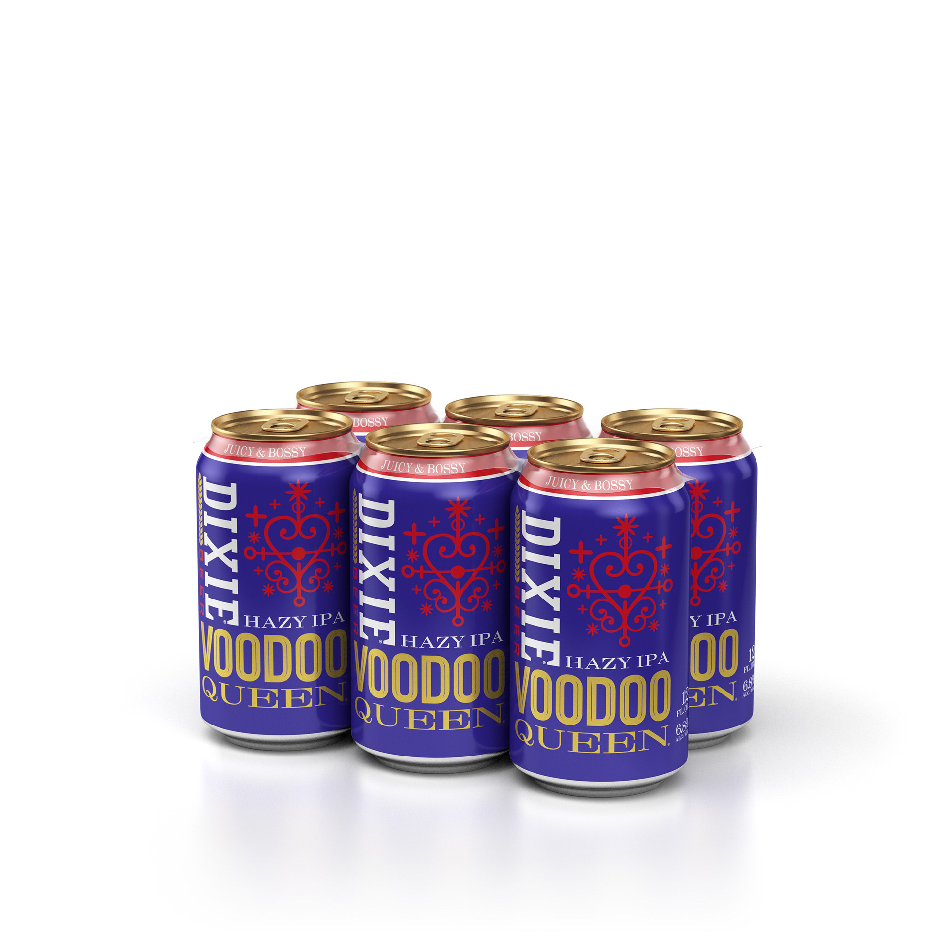 Voodoo Queen 12 oz. 6pk Can Design