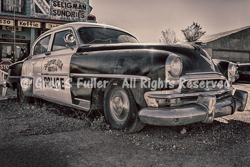 1950s Chrysler New Yorker Police Cruiser - Seligman, Arizona