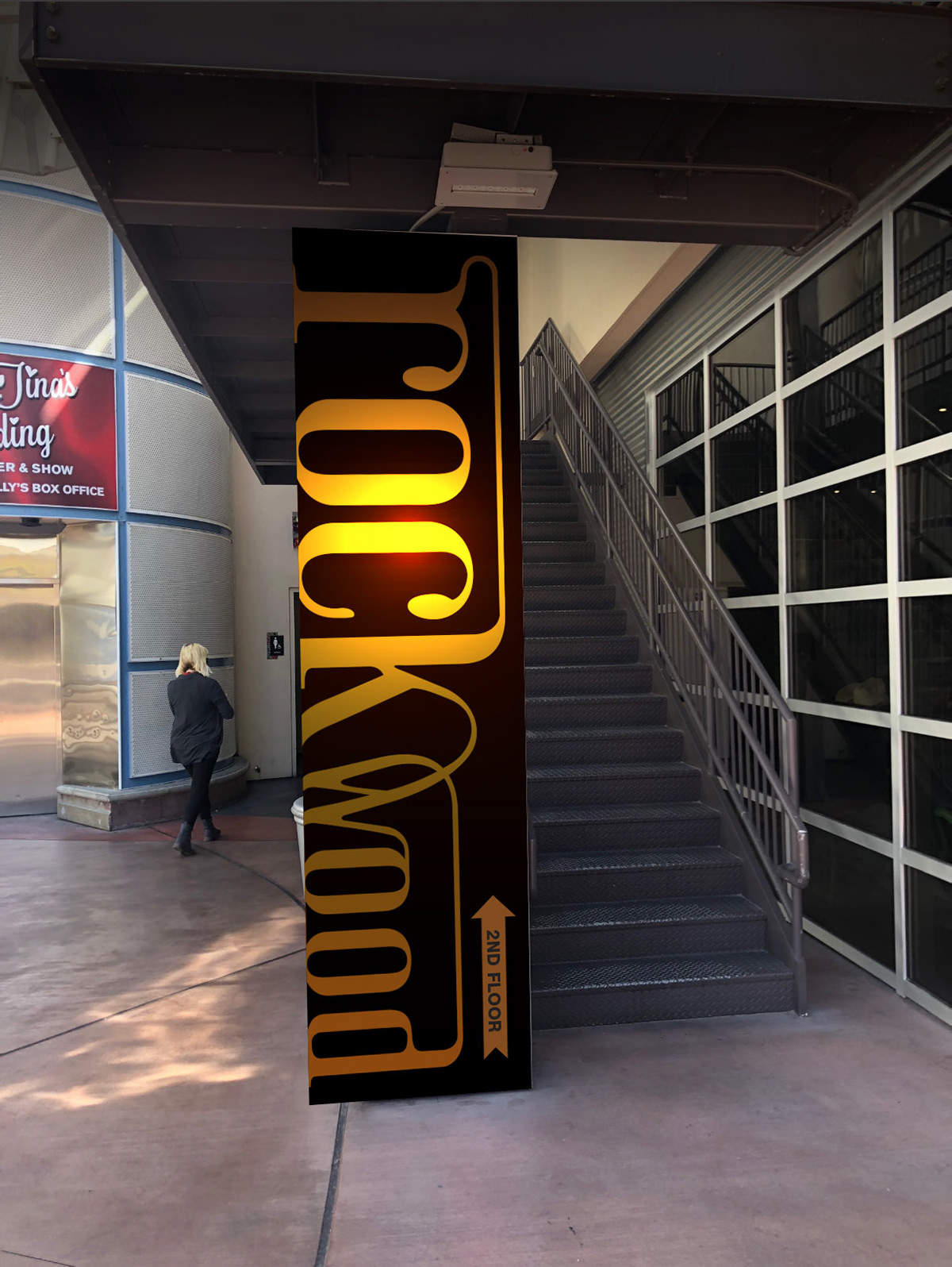 The stair leads up...