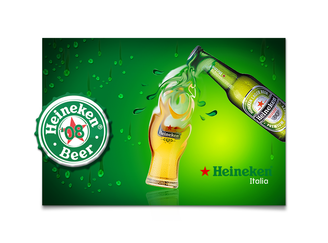 Diego Galbiati - Heineken | Key Visual and Merchandising