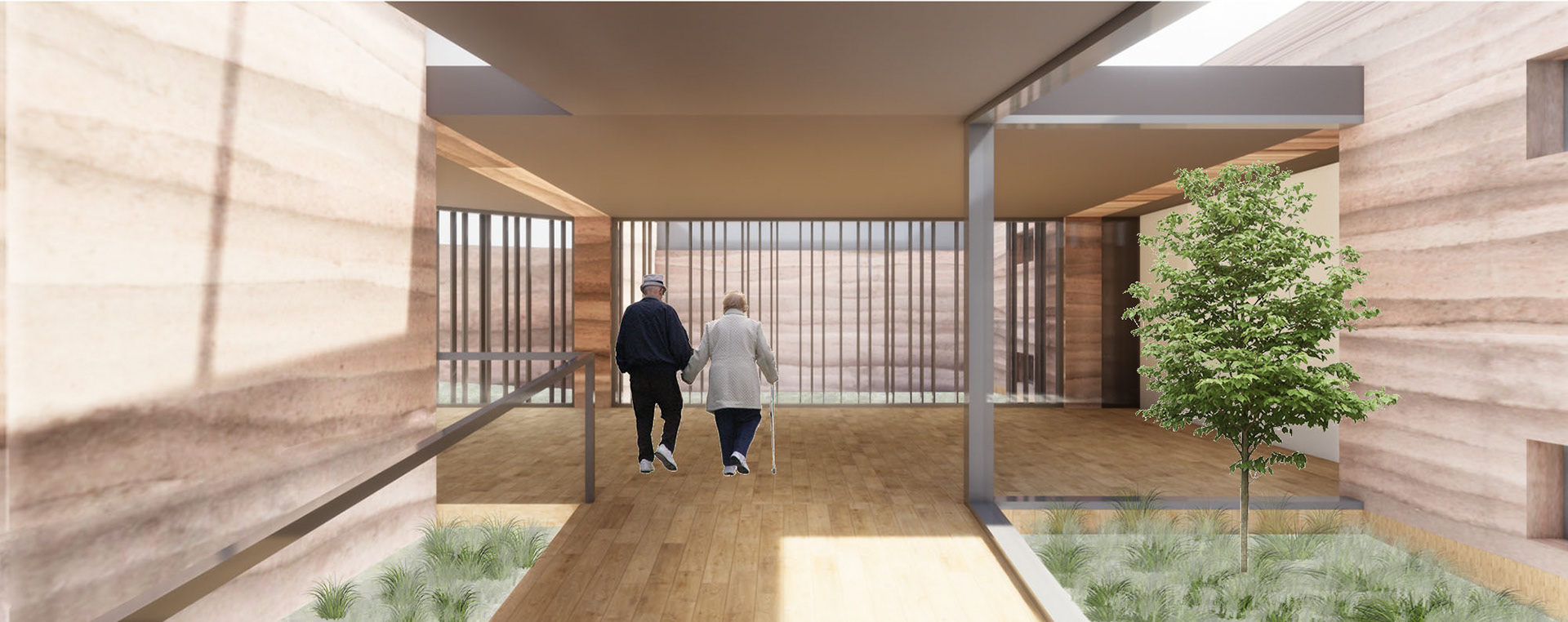 Circulation Space and Entry to In-Patient Suites