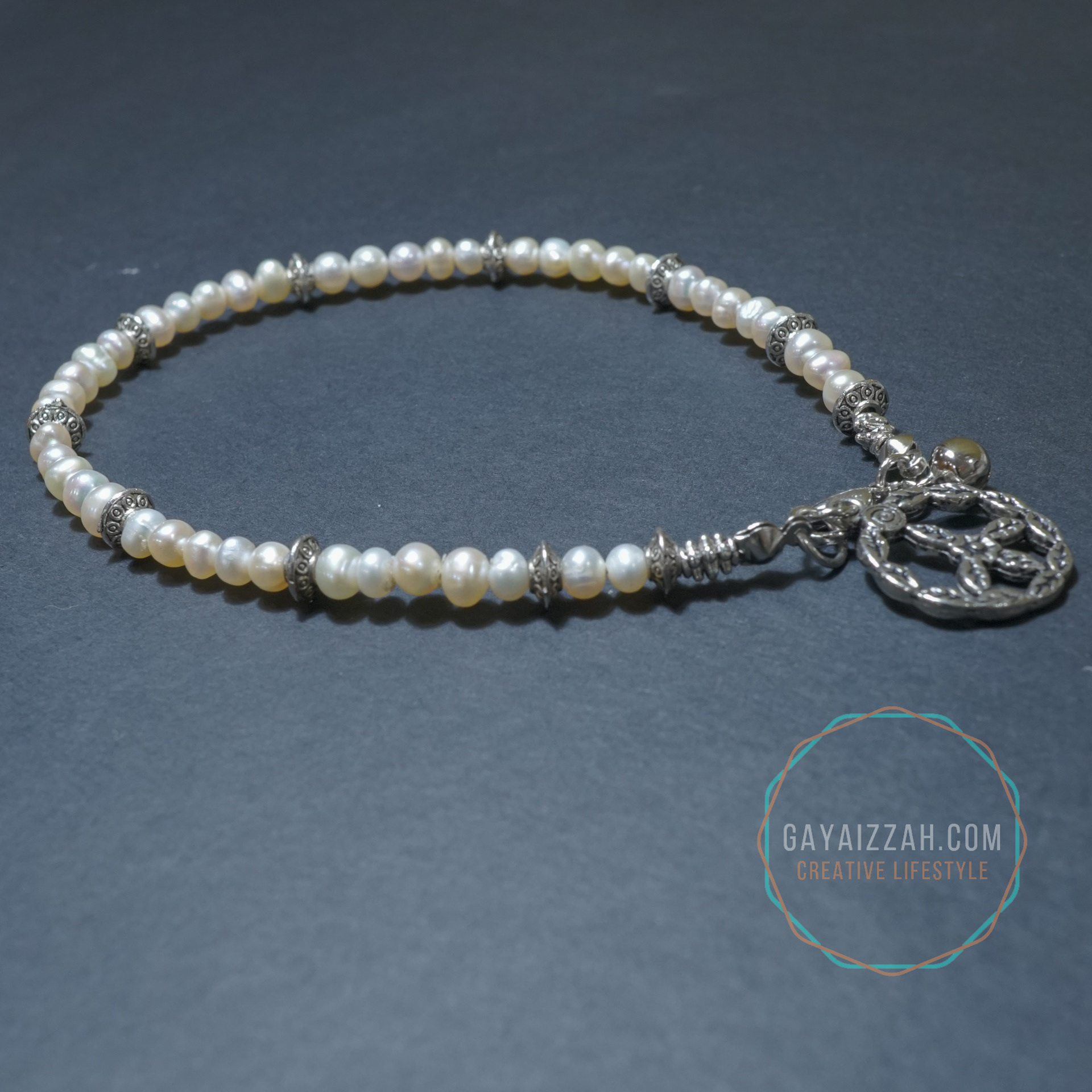Anklet rm60. Pearls