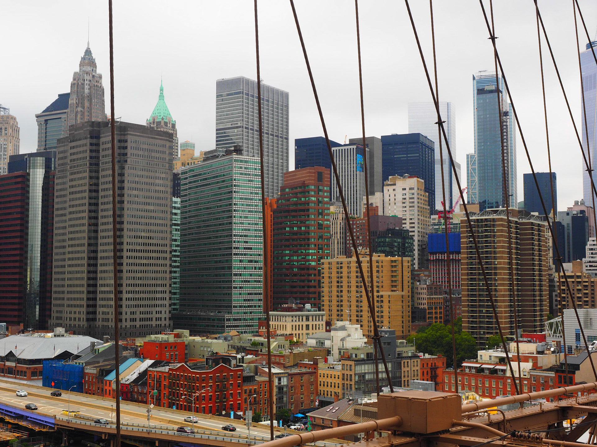 View from Brooklyn Bridge