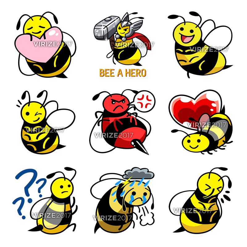 Beemote Vectors (Set 1)