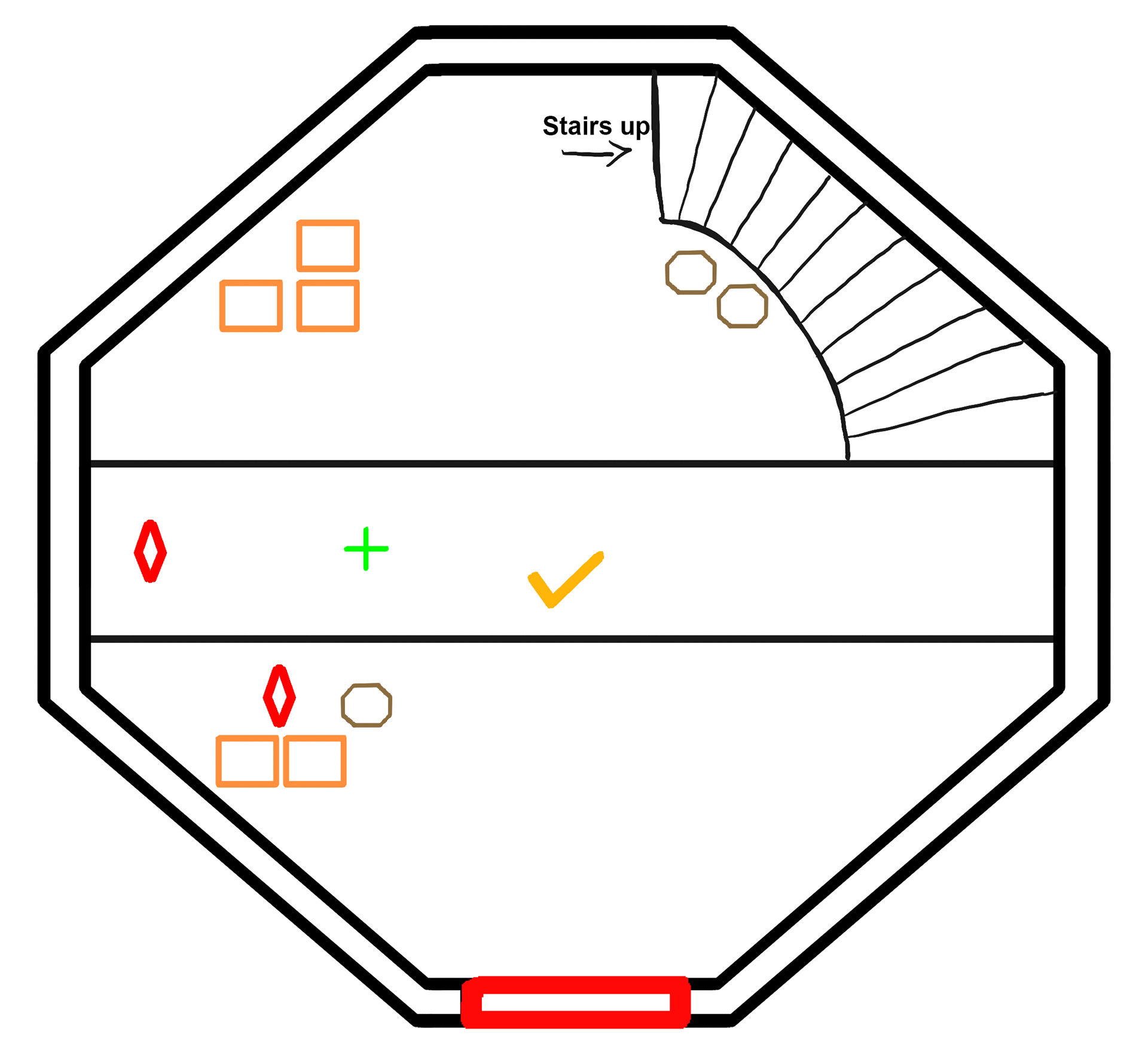 Mineral Harvesting Site Floor Plan