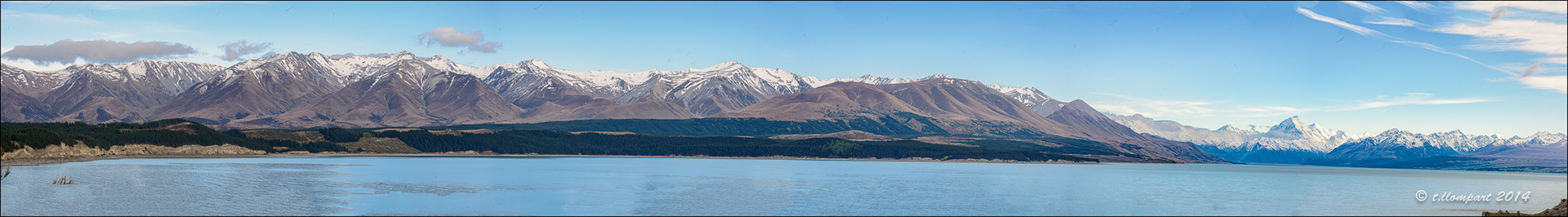 Pukaki Lake & Mount Cook