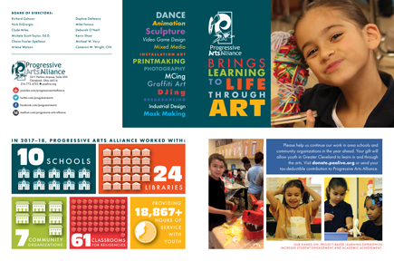 annual mailer promotional piece