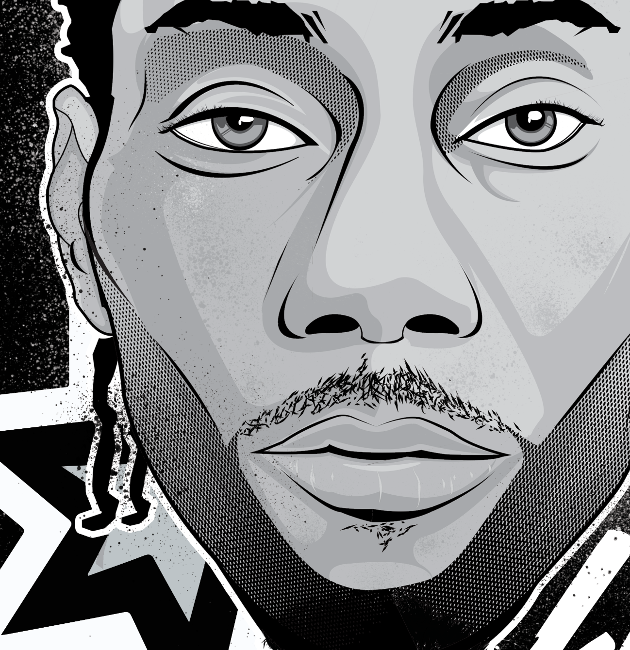 Alexander James - Kawhi Leonard Illustration