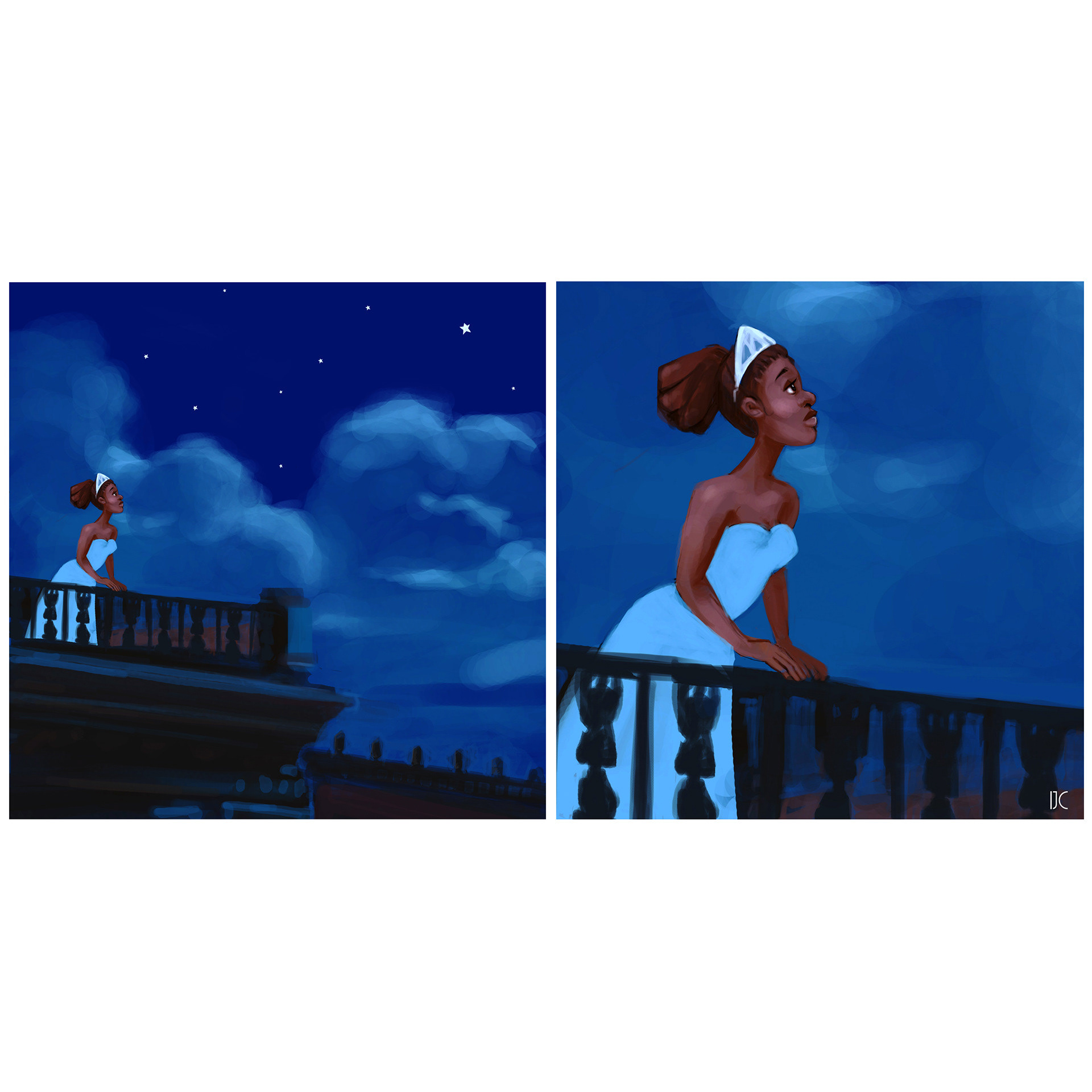 Princess and the Frog study.