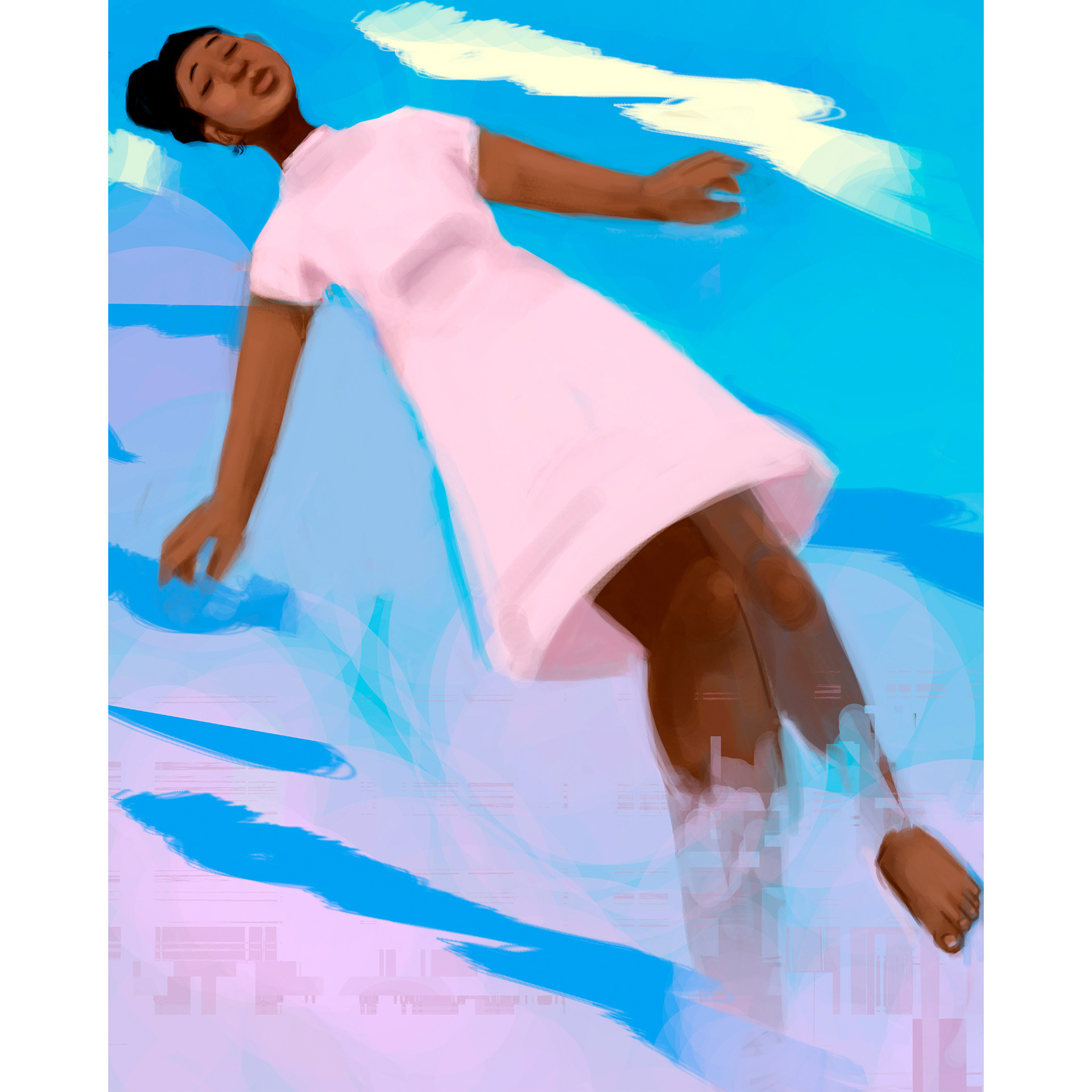 Image from graphic narrative, "The Escape."