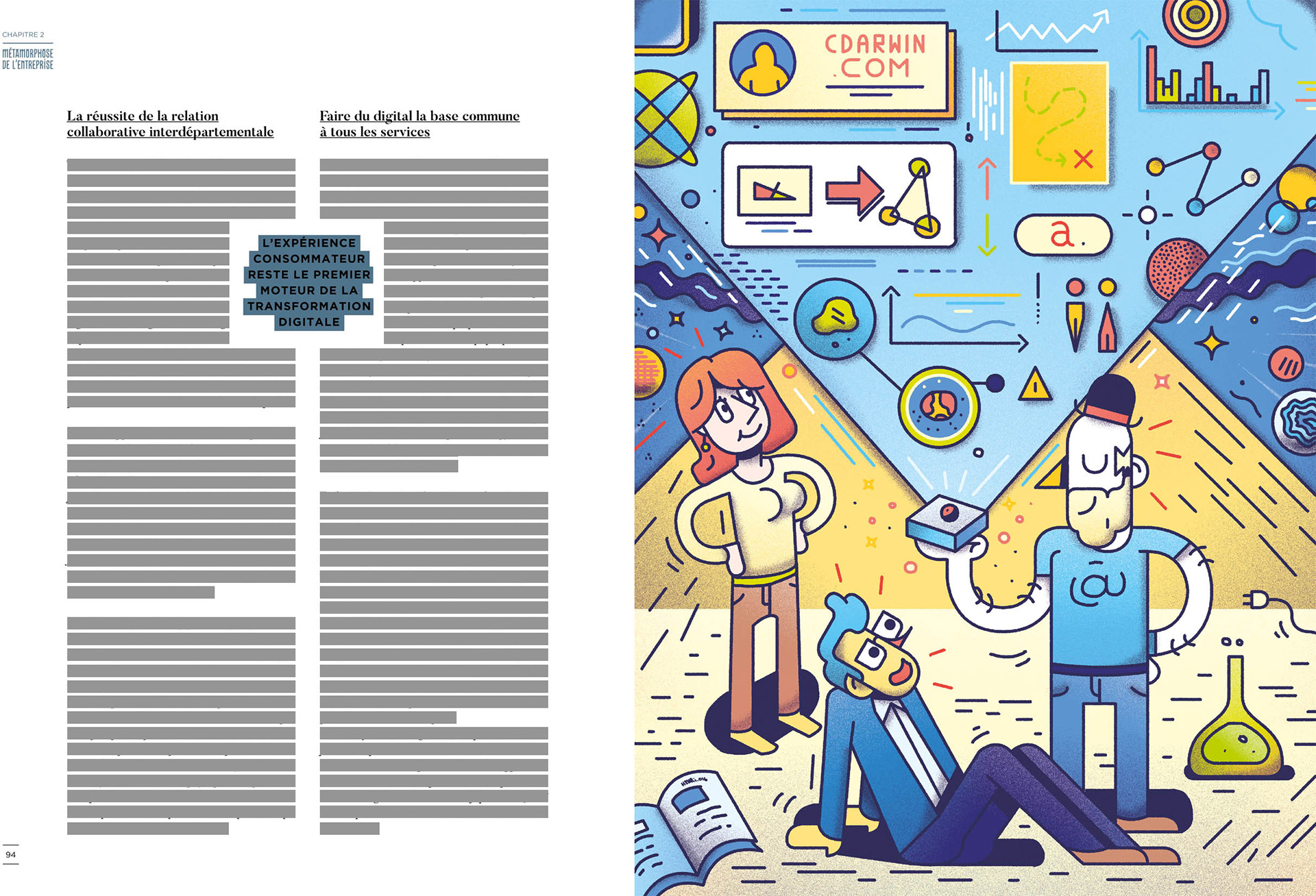 Le darwinisme digital - texte de Benjamin Adler - influencia 2015