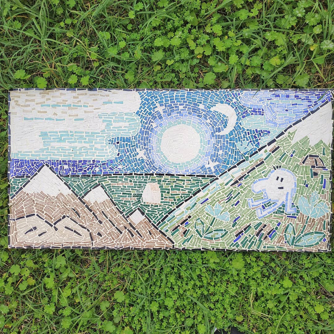 Mosaïque, pièce unique 2019