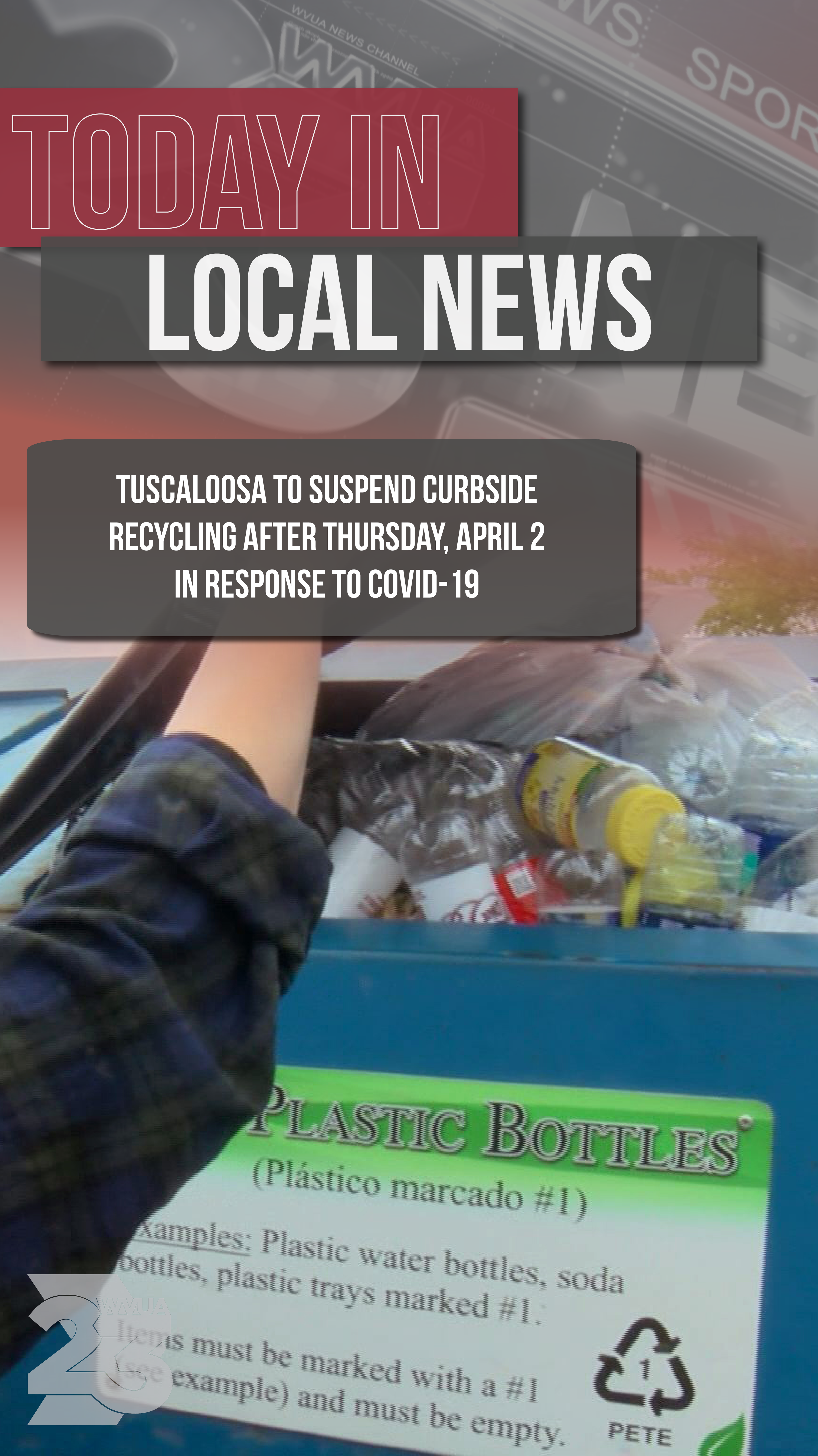 A redesign of our daily Instagram stories that featured a mix of national and local news for audiences to easily swipe through on Instagram and Facebook