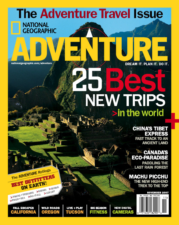 Dave McKenna - National Geographic Adventure Covers