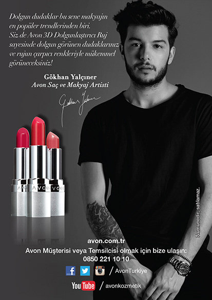 Emrah Guler Avon 3d Lipstick Flyer
