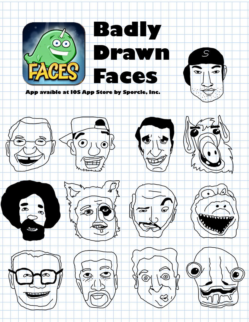 Skylar Paris - Badly Drawn Faces™