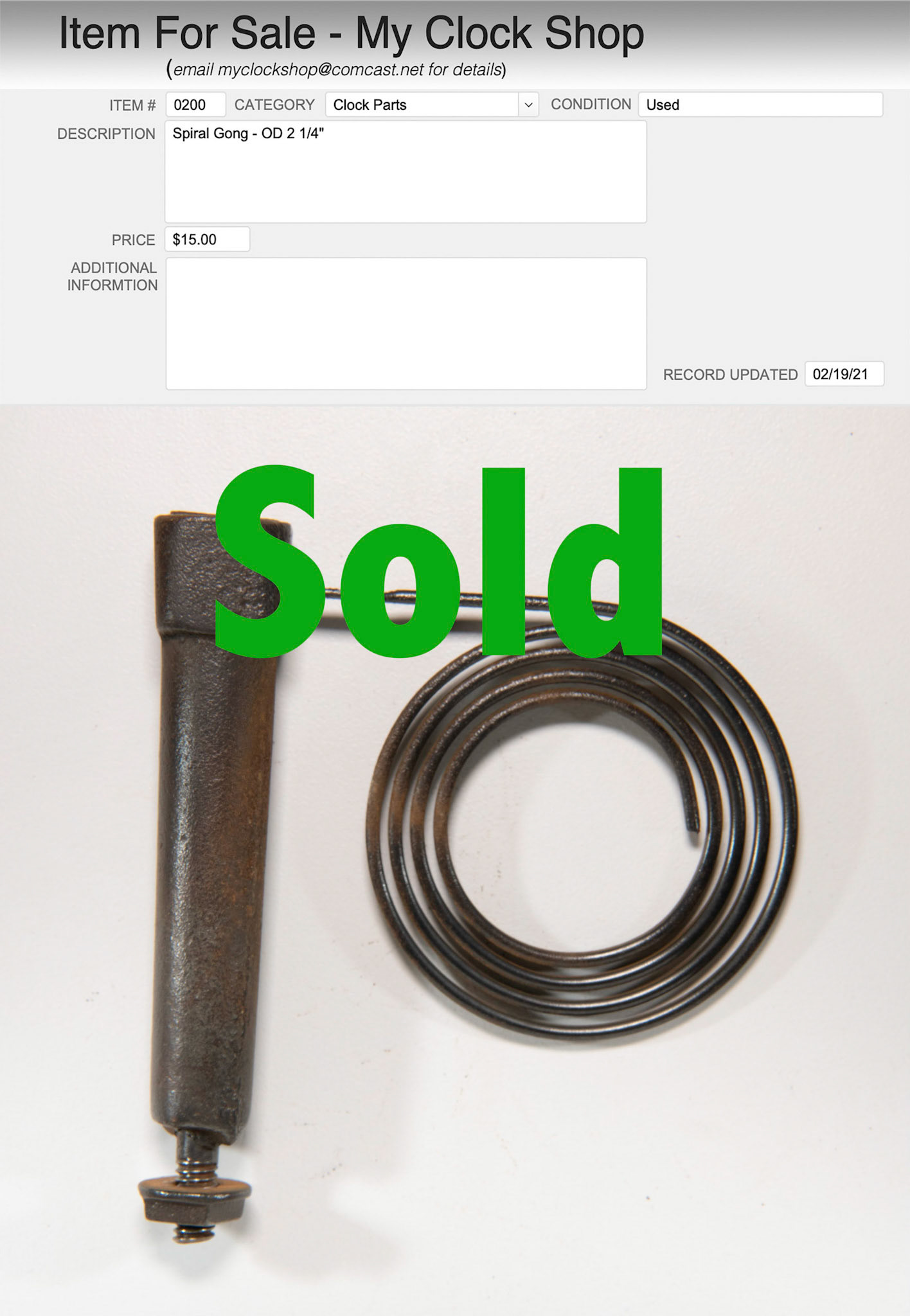 Item # 0200
