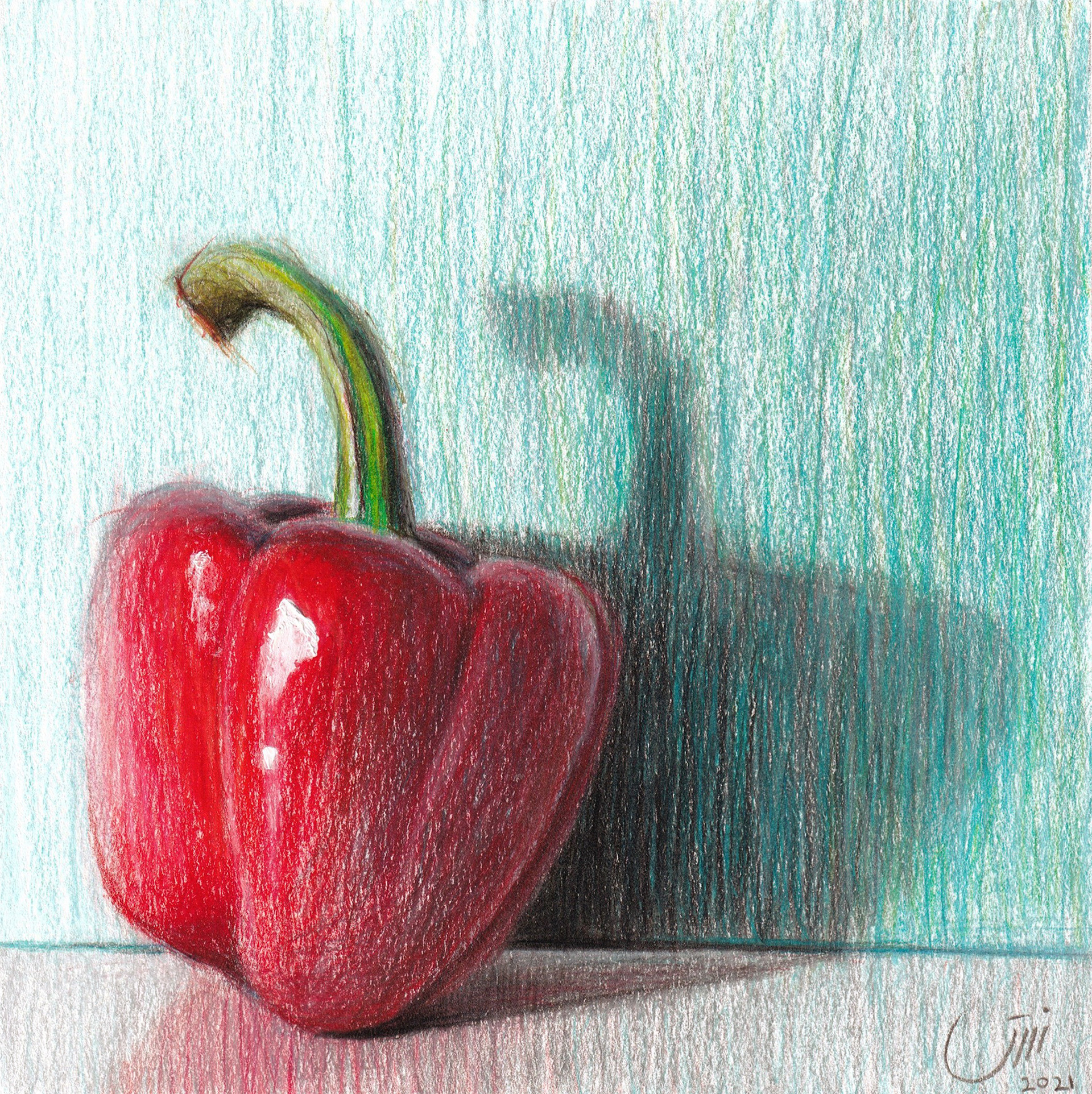 No.185, 18 x 18 cm