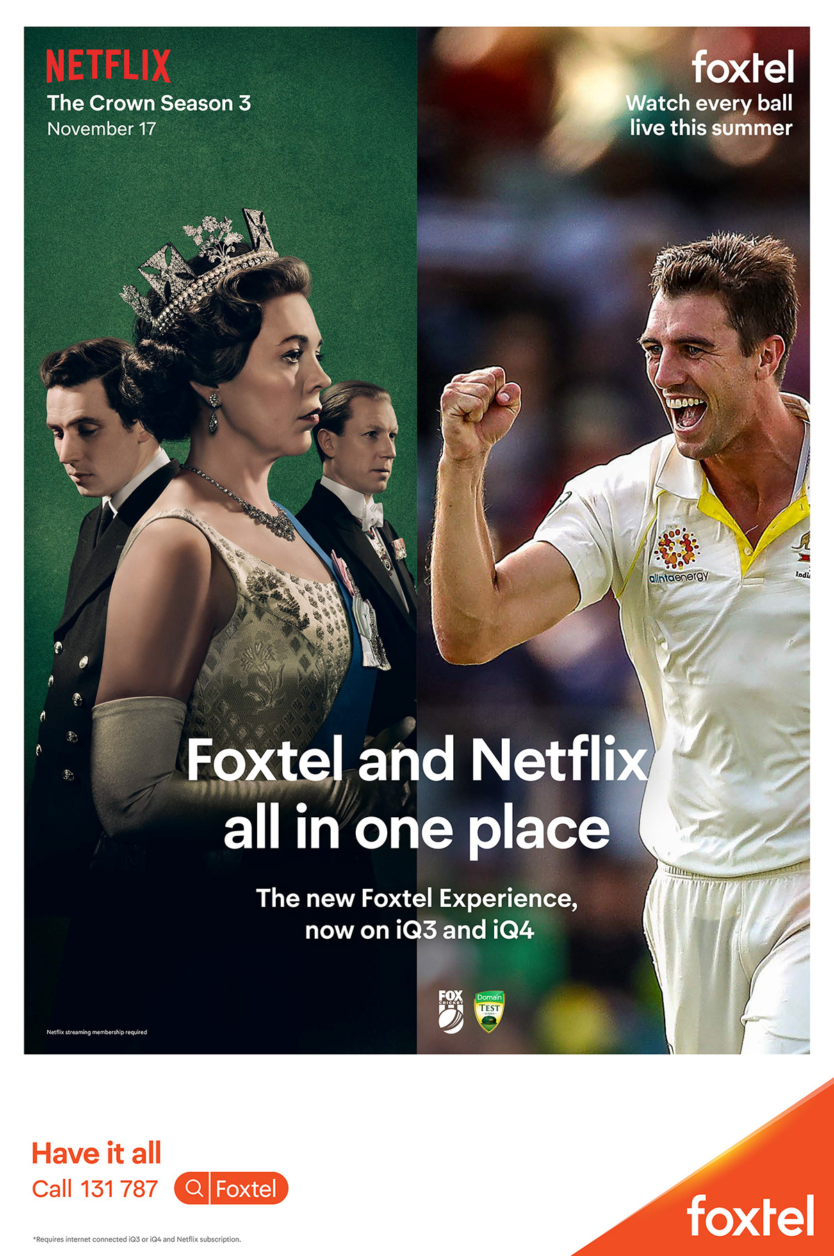 Daniel Rammal Press Ads Foxtel
