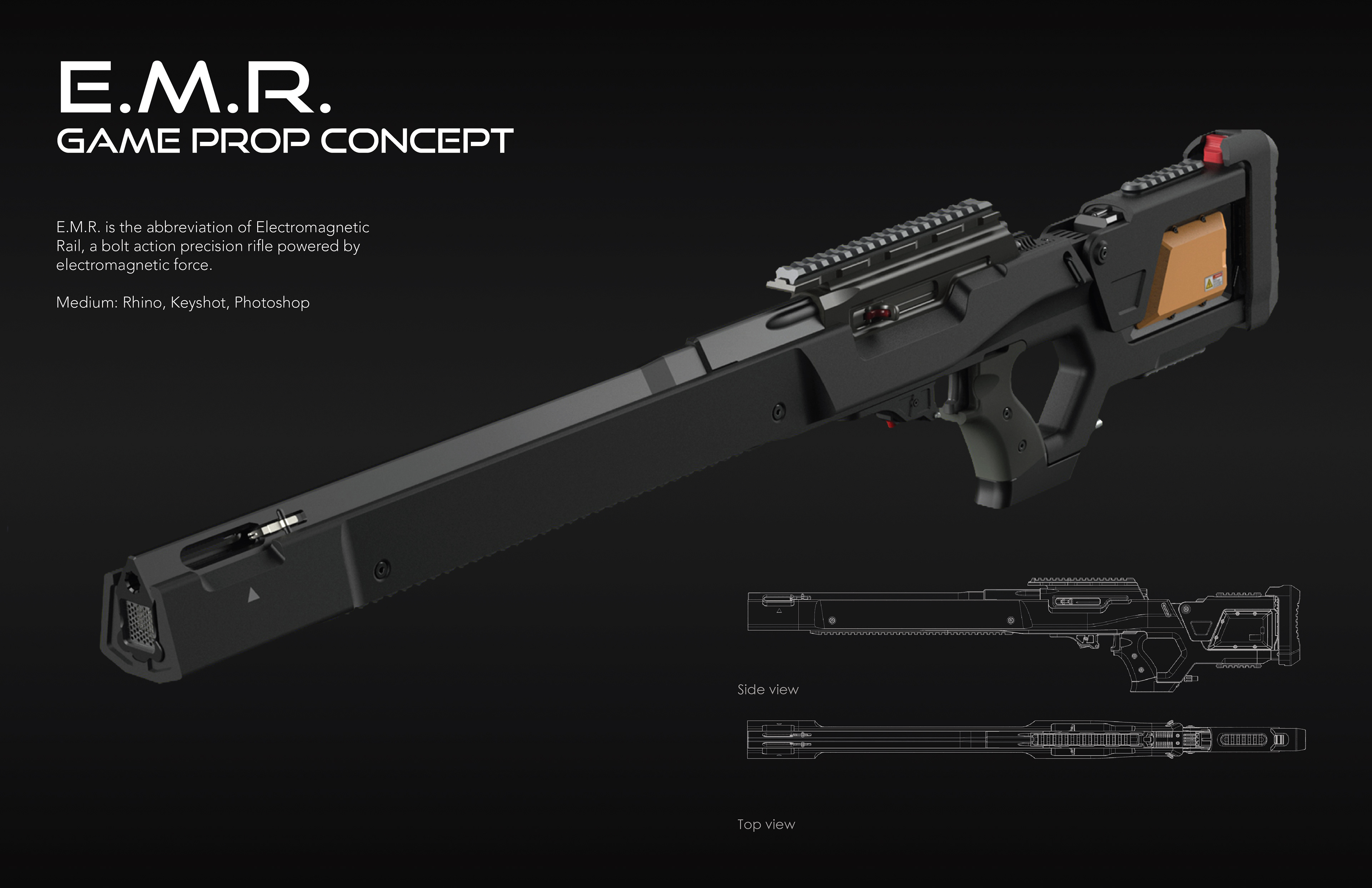 Jackson Zhao E.M.R. COIL GUN FPP PROP