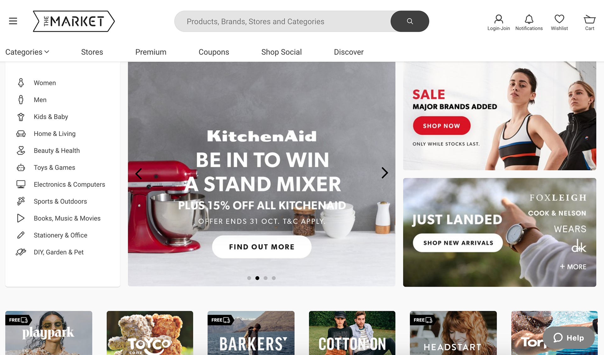 A NZ-based online shopping destination for everything from fashion to electronics.
