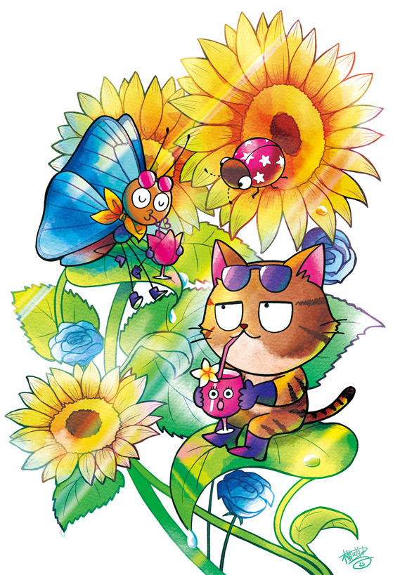 イラストレーター横咲はる イラスト展示サイト Original