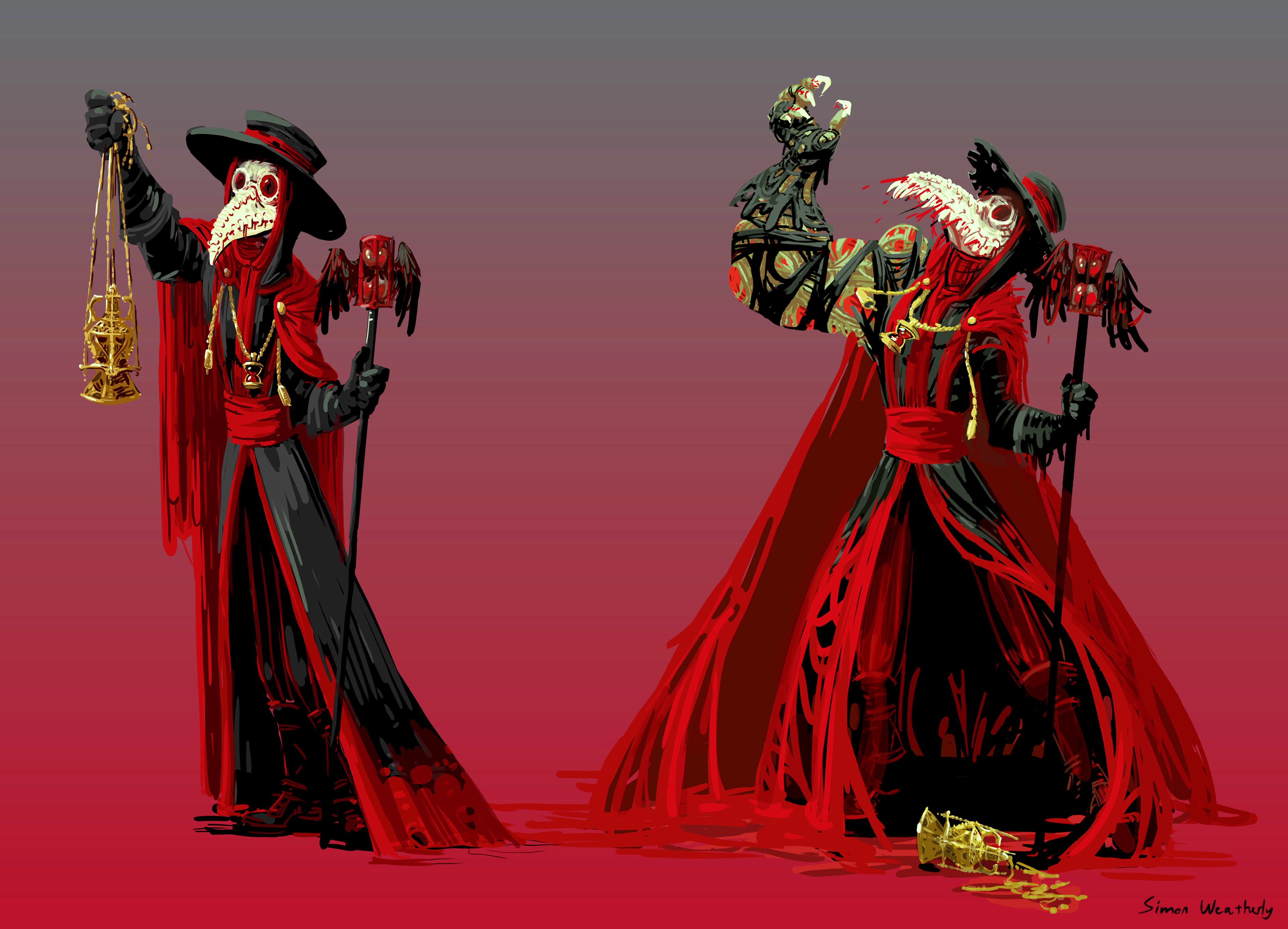The Red Death's Transformation