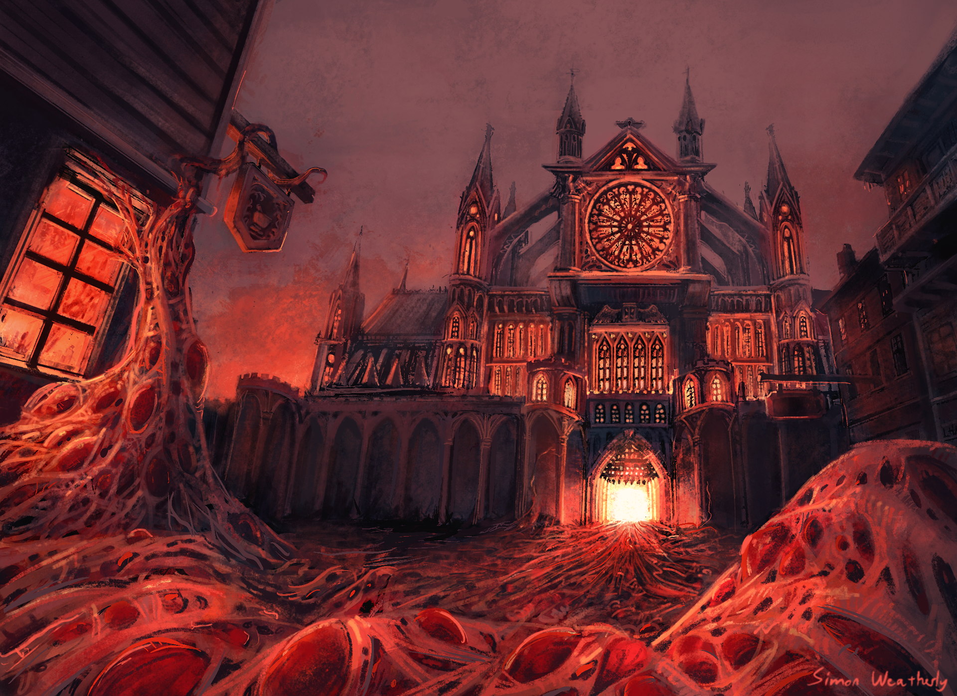 The Arrival of the Red Death