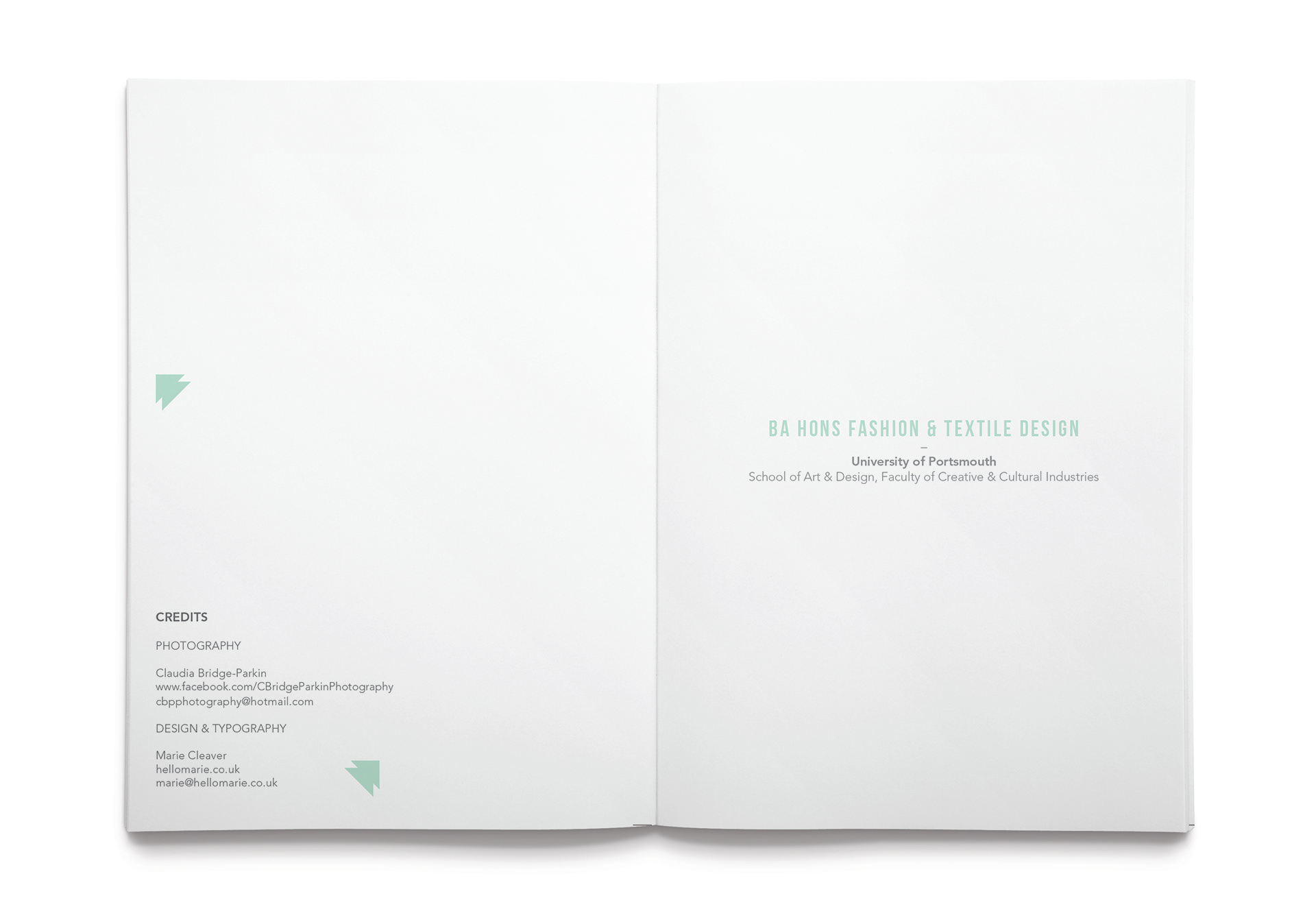 hellomarie - ba fashion & textile design - london show course promo