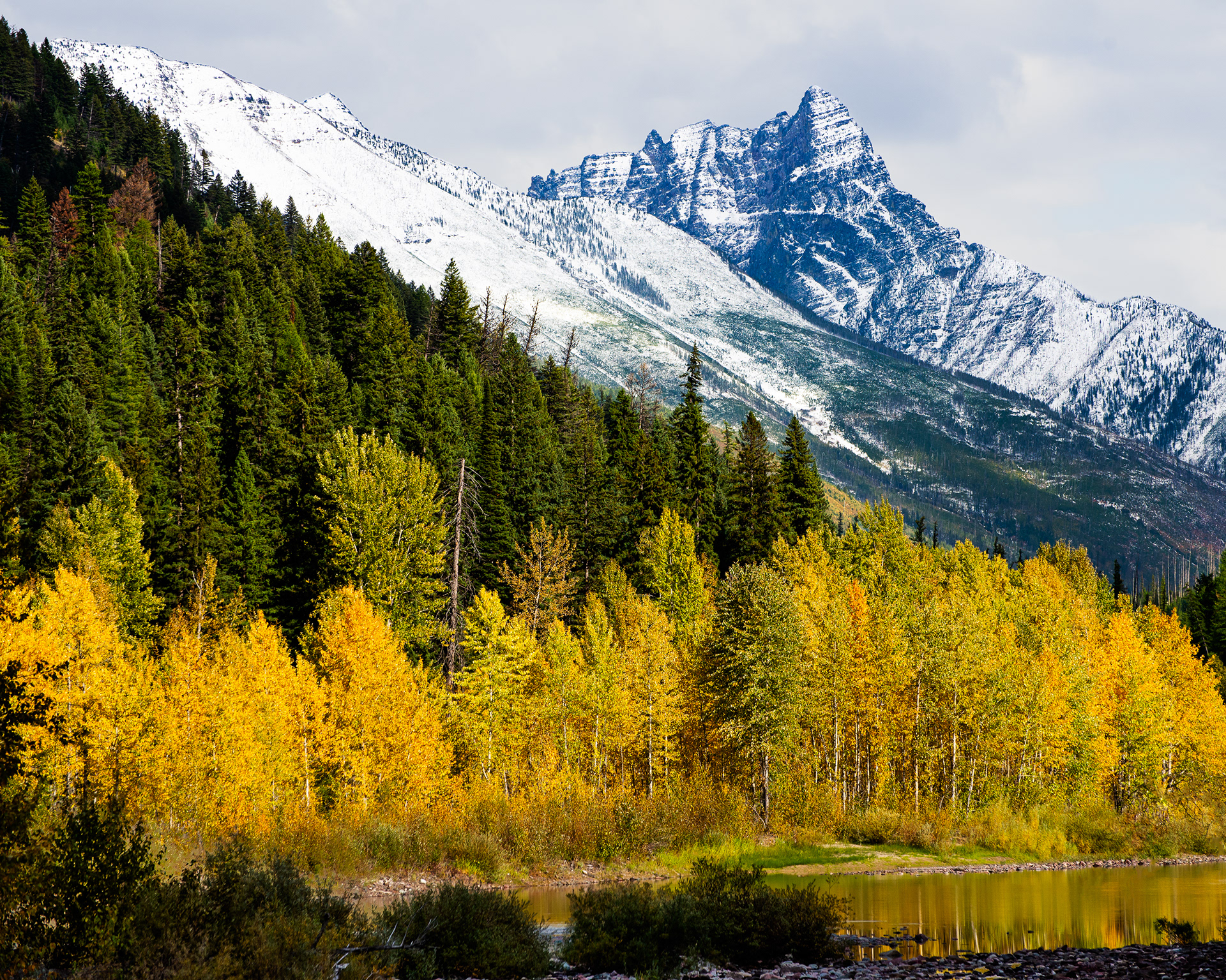 "Autumn's Change" | Glacier National Park