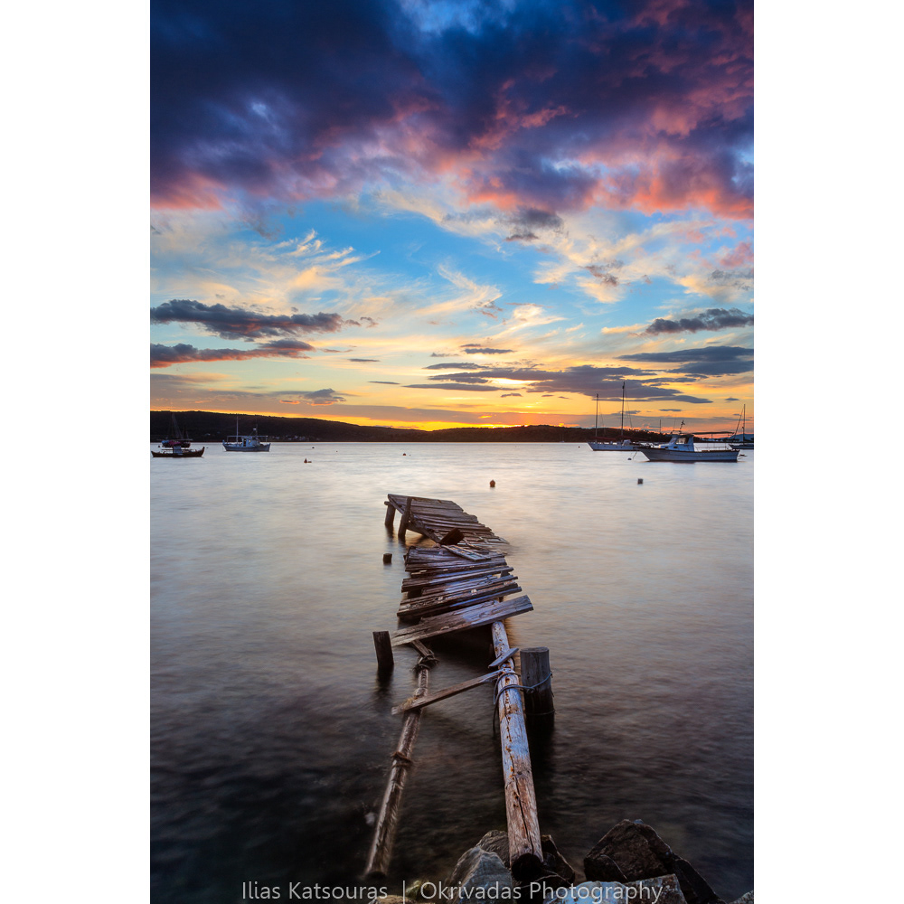 pier sipias pelio sunset seascape landscape προβλήτας σηπιάς ηλιοβασίλεμα τοπίο πήλιο