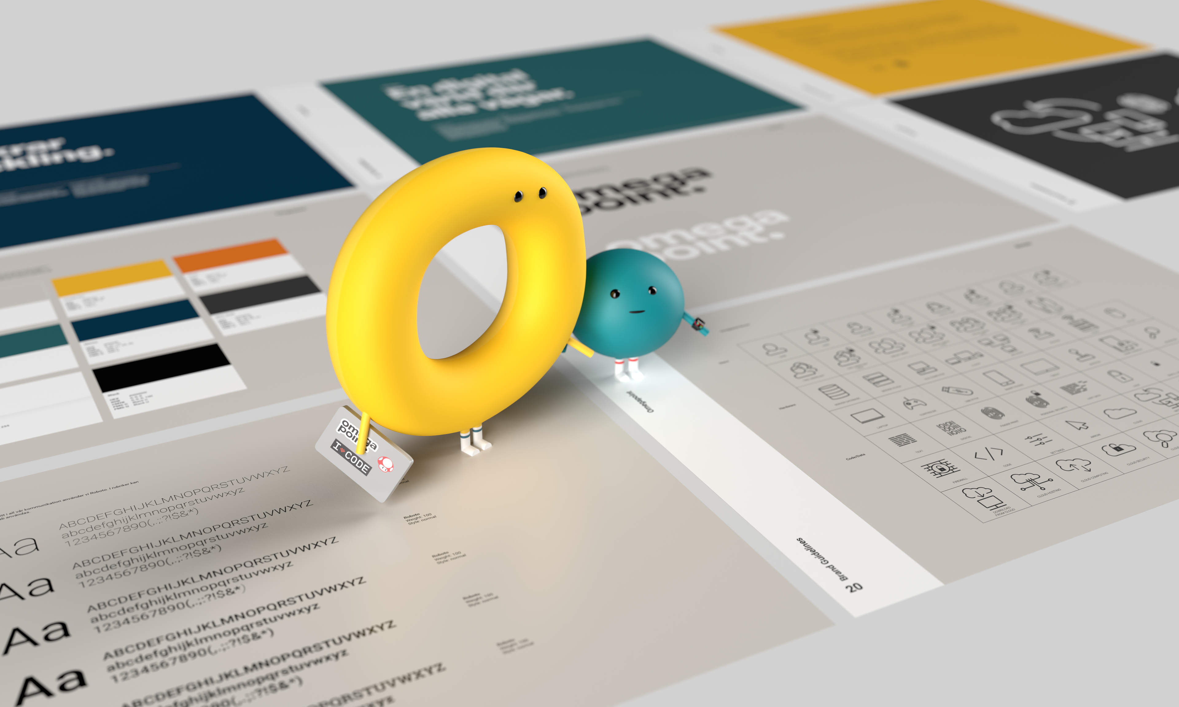 Omegapoint rebranding by Kidler