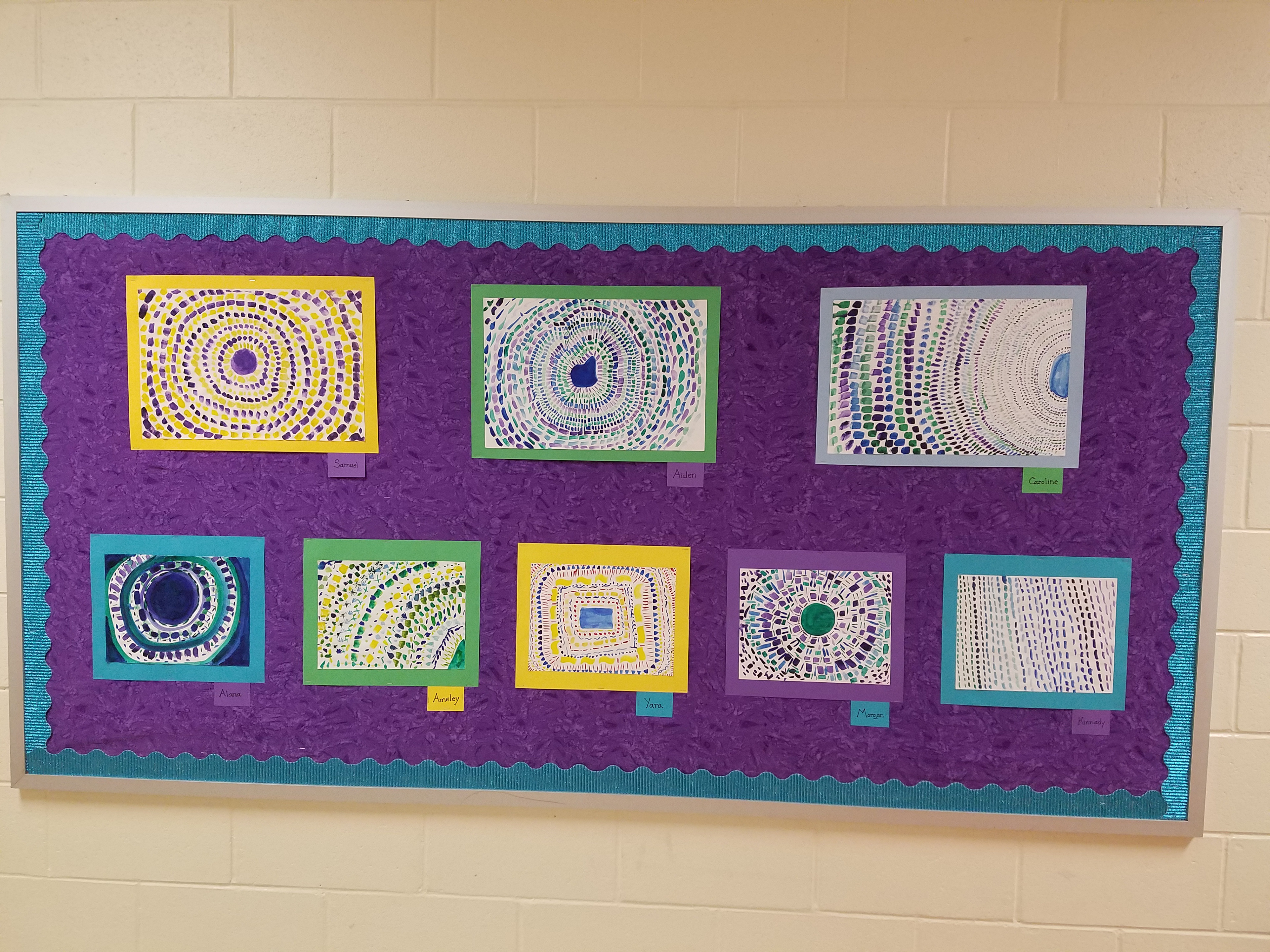 5th Grade Color Scheme Paintings