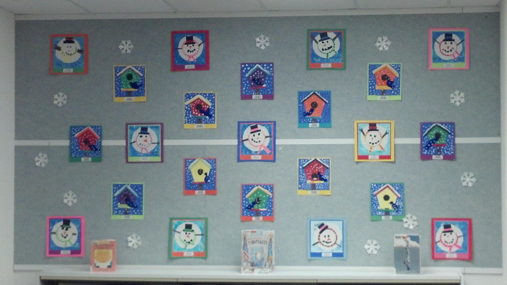 2015 BWES Display at Bon Air Public Library