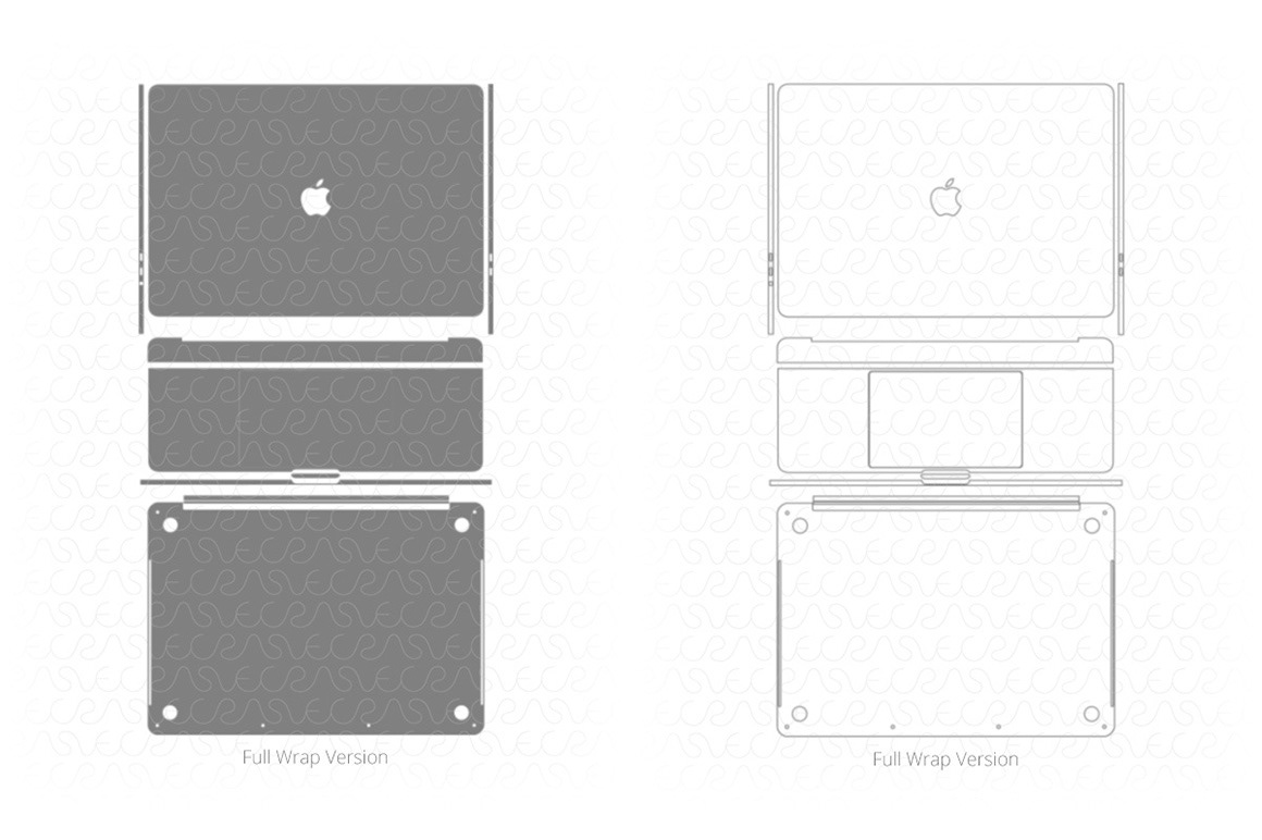 Simarjeet Bhullar - Vinyl Ready Vector Cut File Templates for Laptops Skins