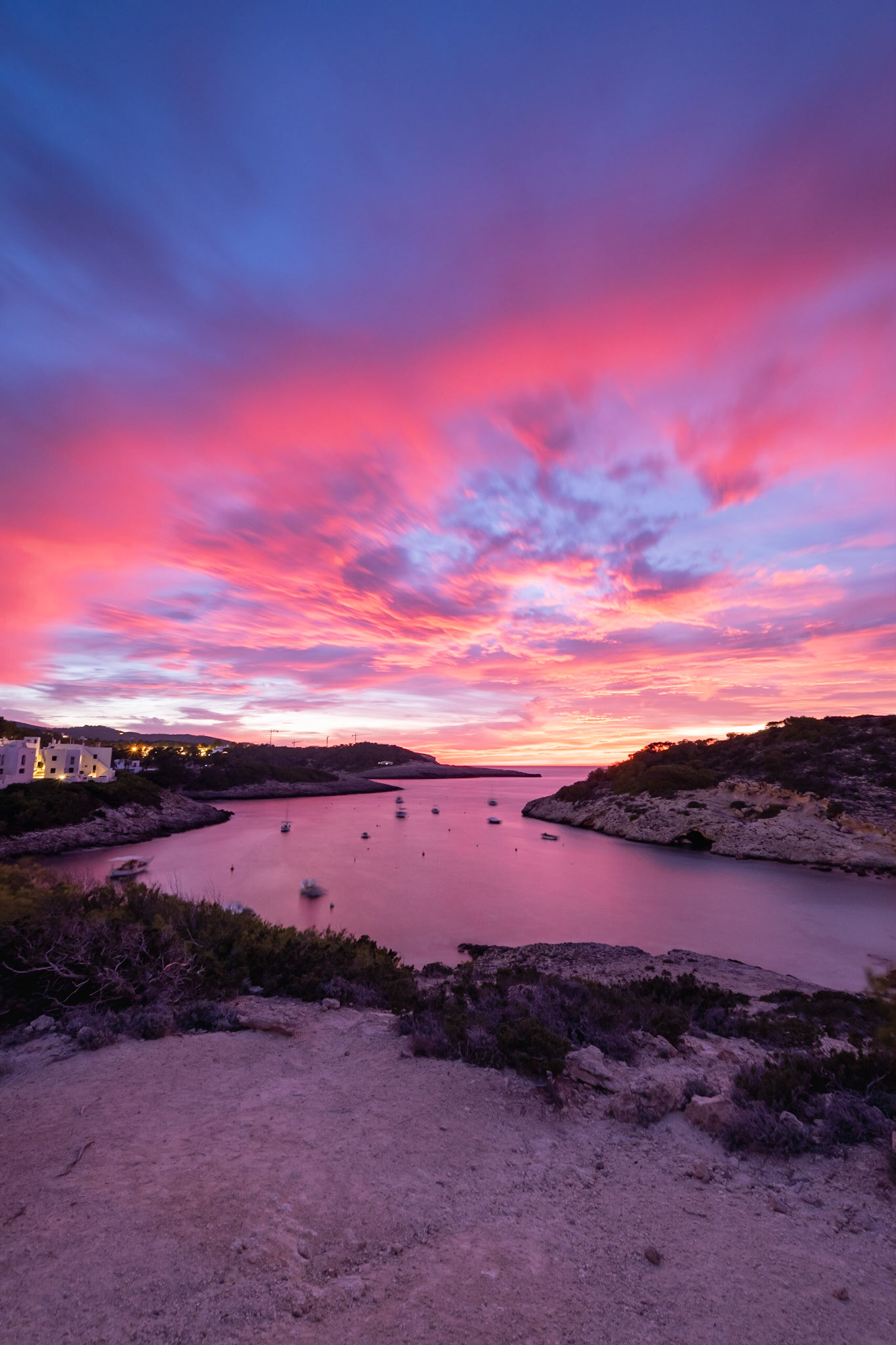 Sunset at Portinatx, Ibiza
