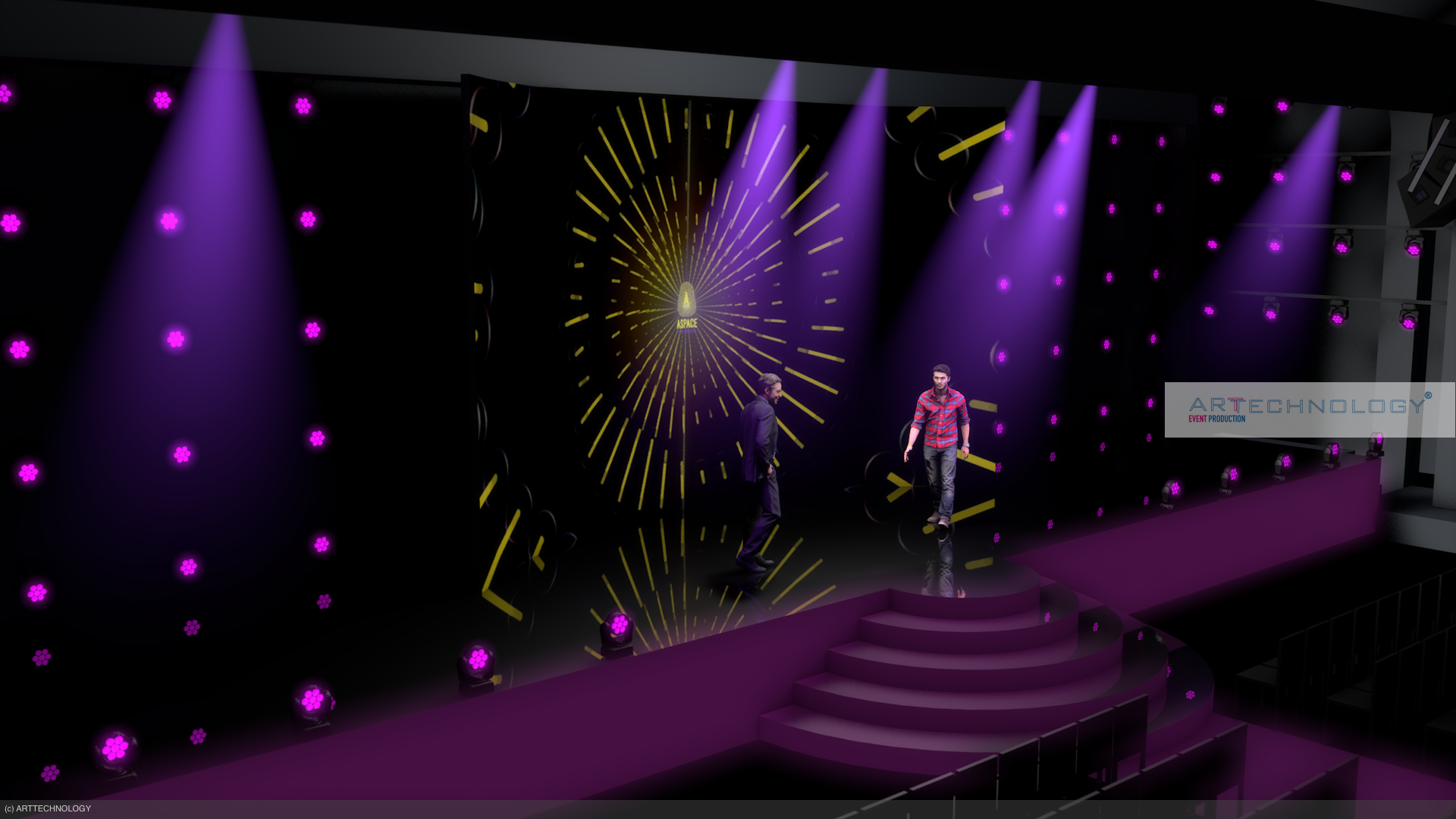 Aspace Event Management Motion Design for Some a Stage Design