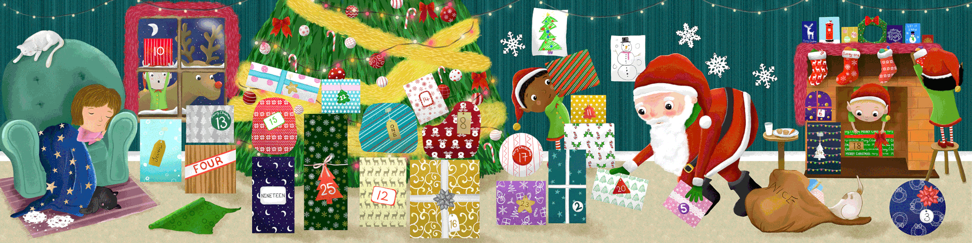 Scratch off Advent Calendar