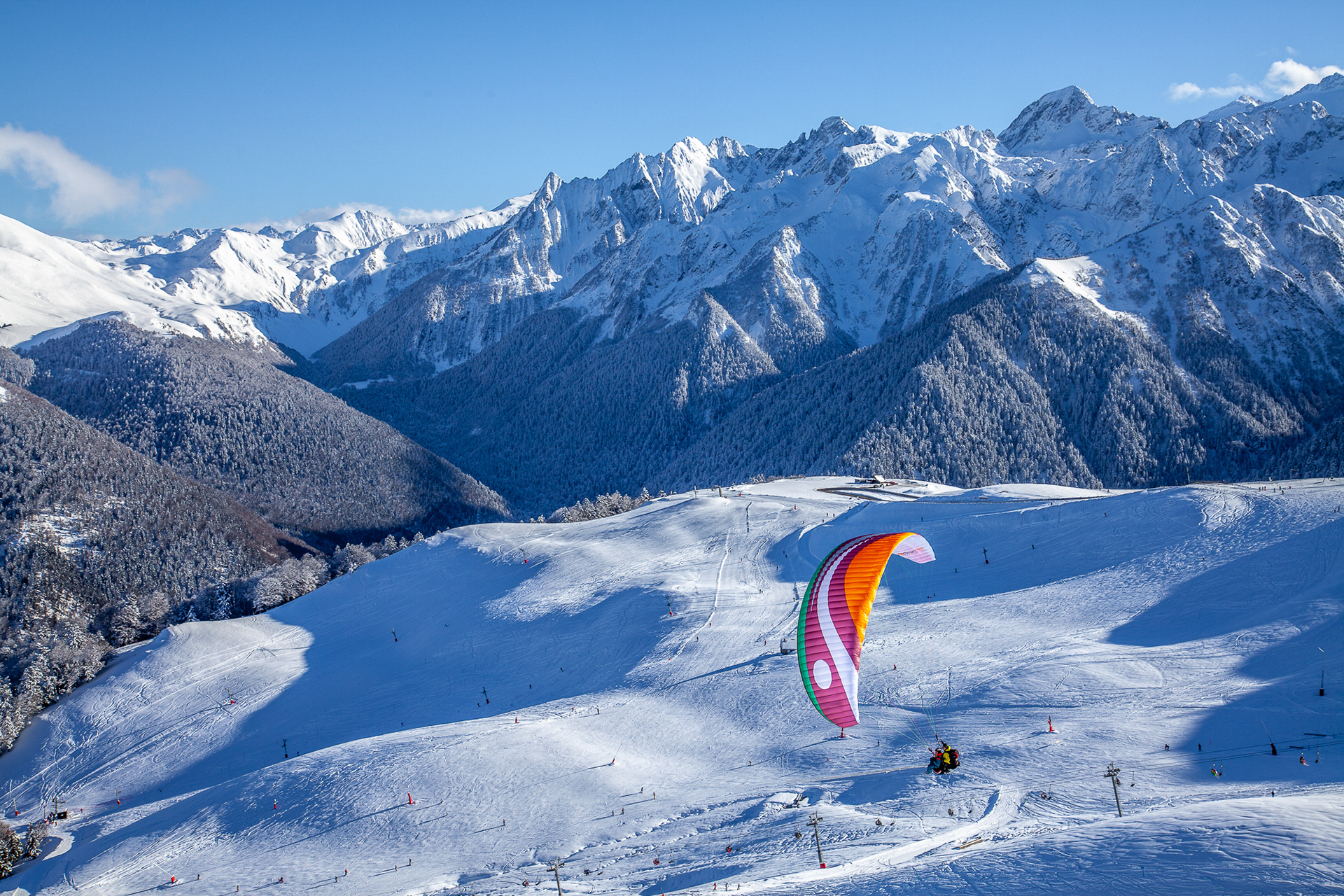 Parapente à Superbagnères
