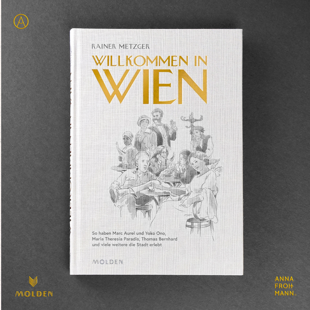 Buchcover Willkommen in Wien von Rainer Metzger