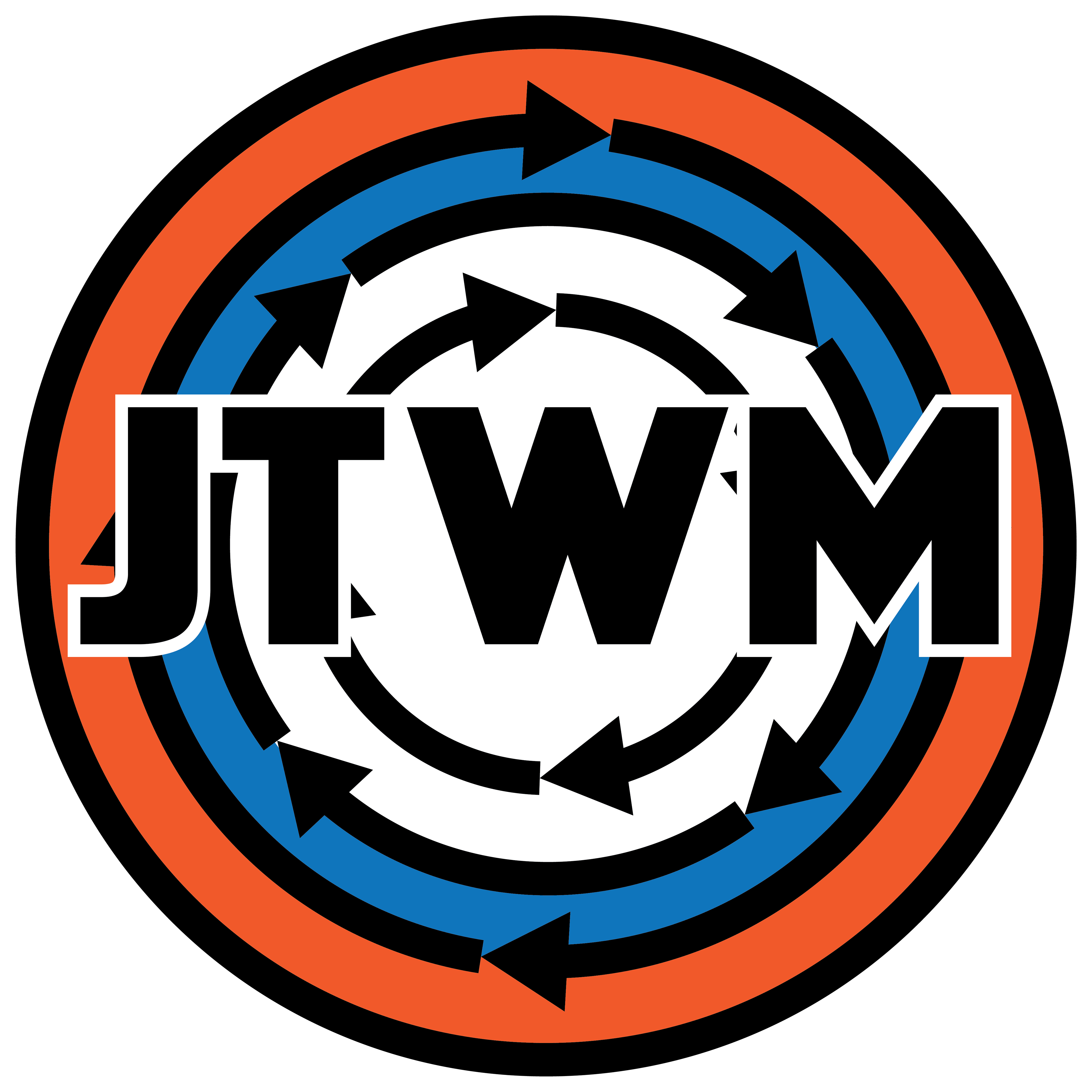Logo for Instagram Vinyl Blog @justthewaxmaam