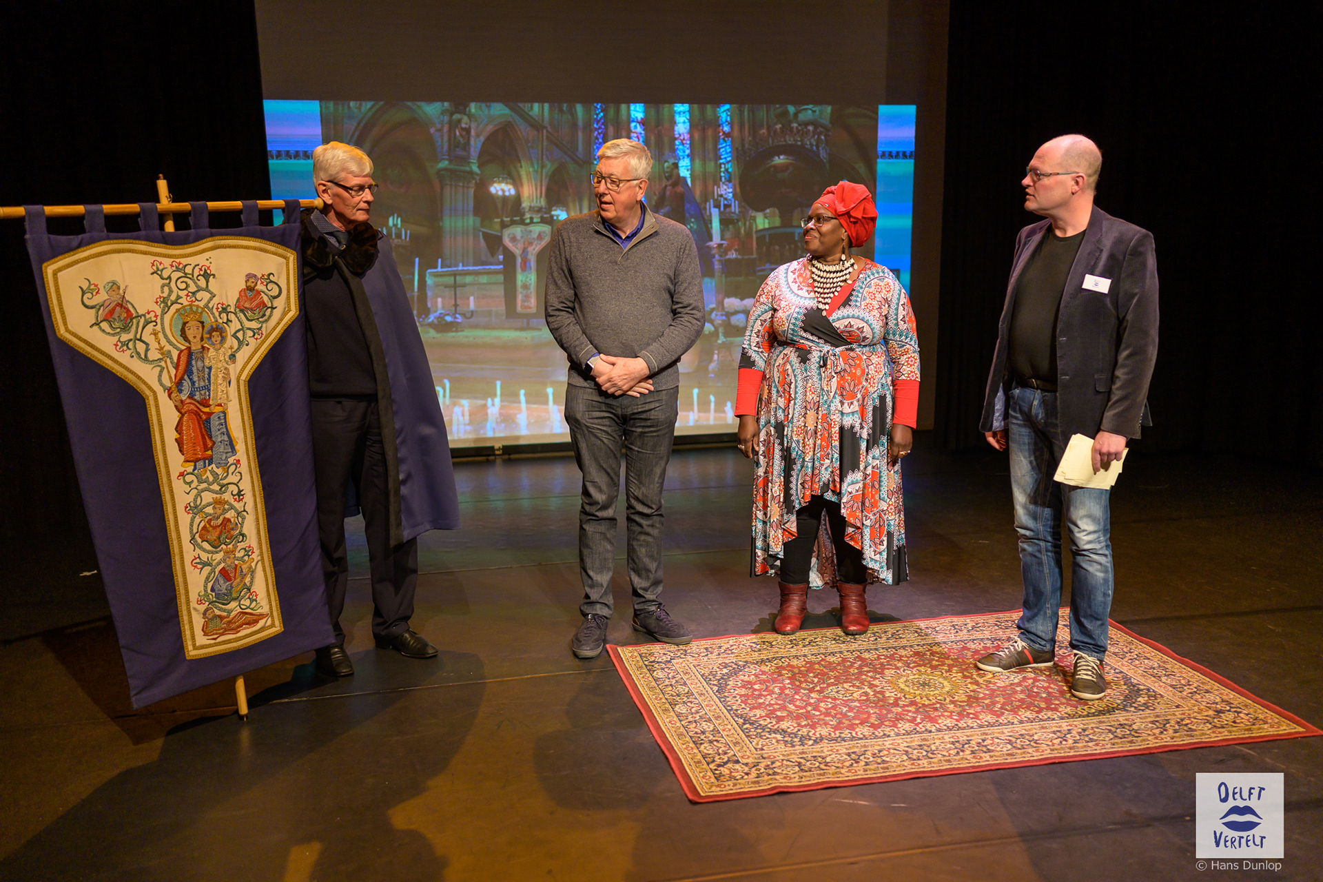 Paul Dresmé, Bert Ettekoven, Cheraldine Osepa & Gerard Jellema
