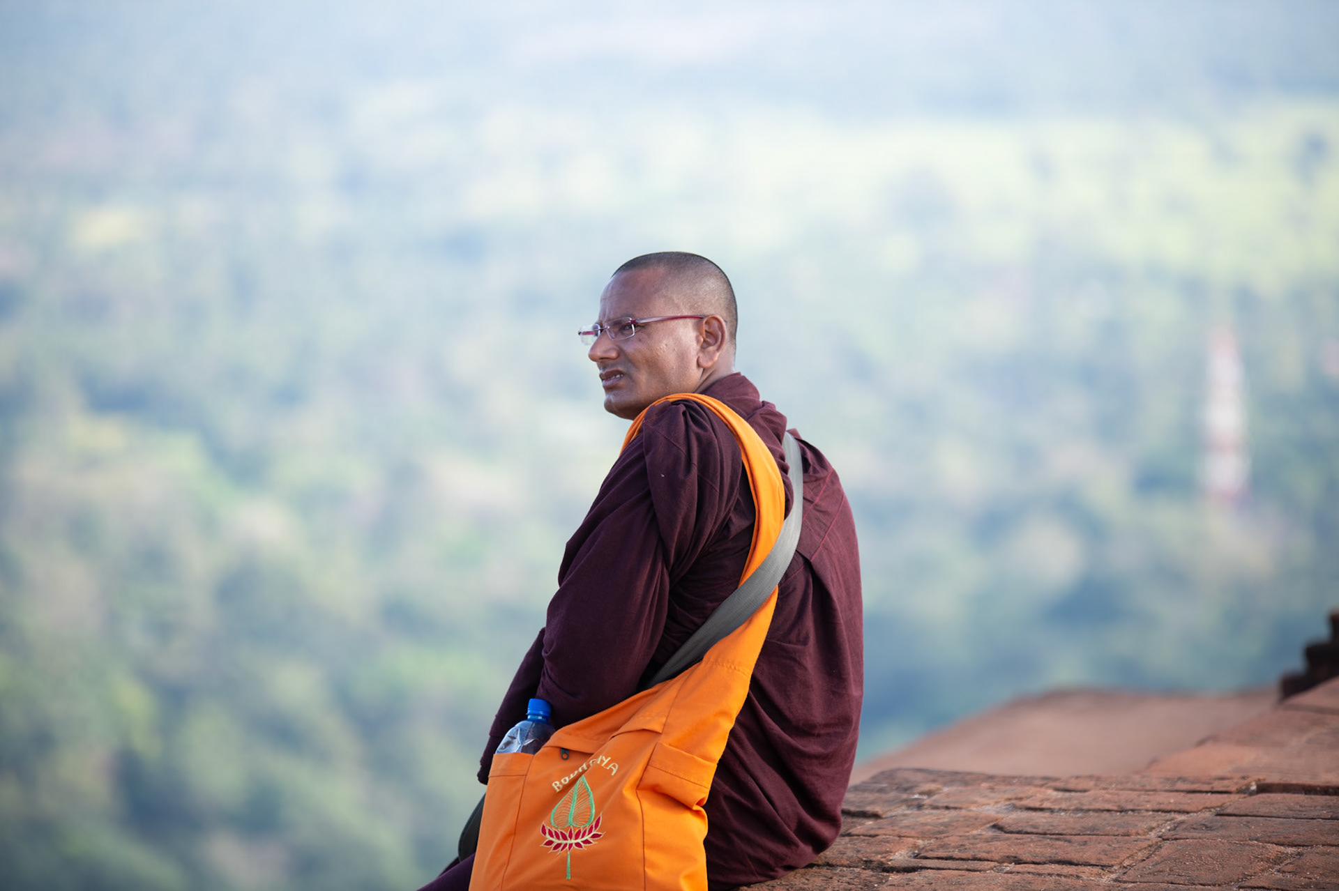 Sri Lankan Monk Sigiriya