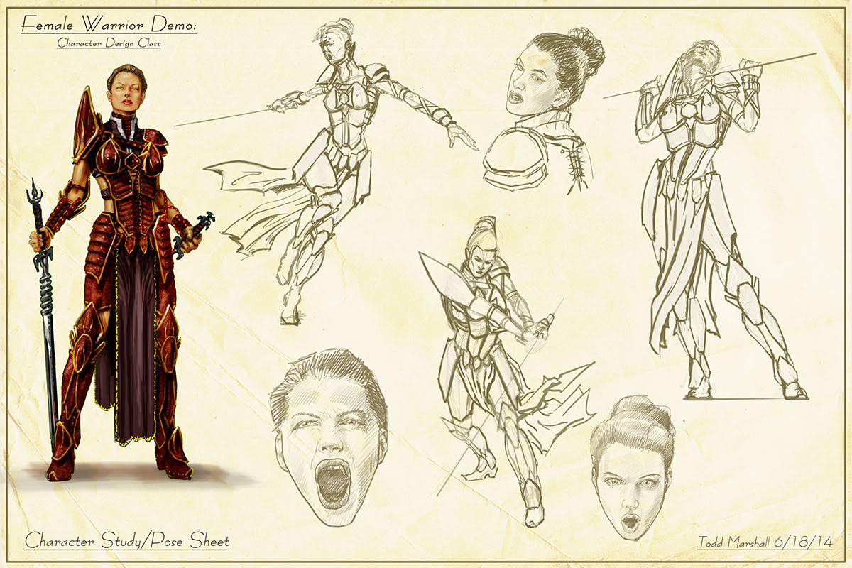 Todd Marshall Concept Art Character Design 6392