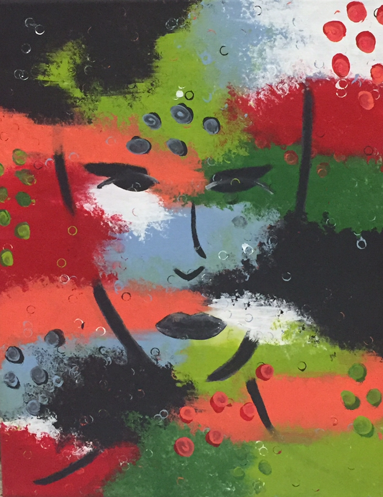 "Foggy" | Acrylic on canvas