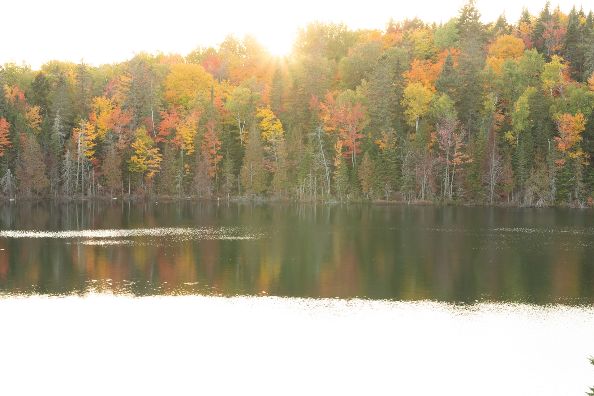 Lac à l'eau Claire